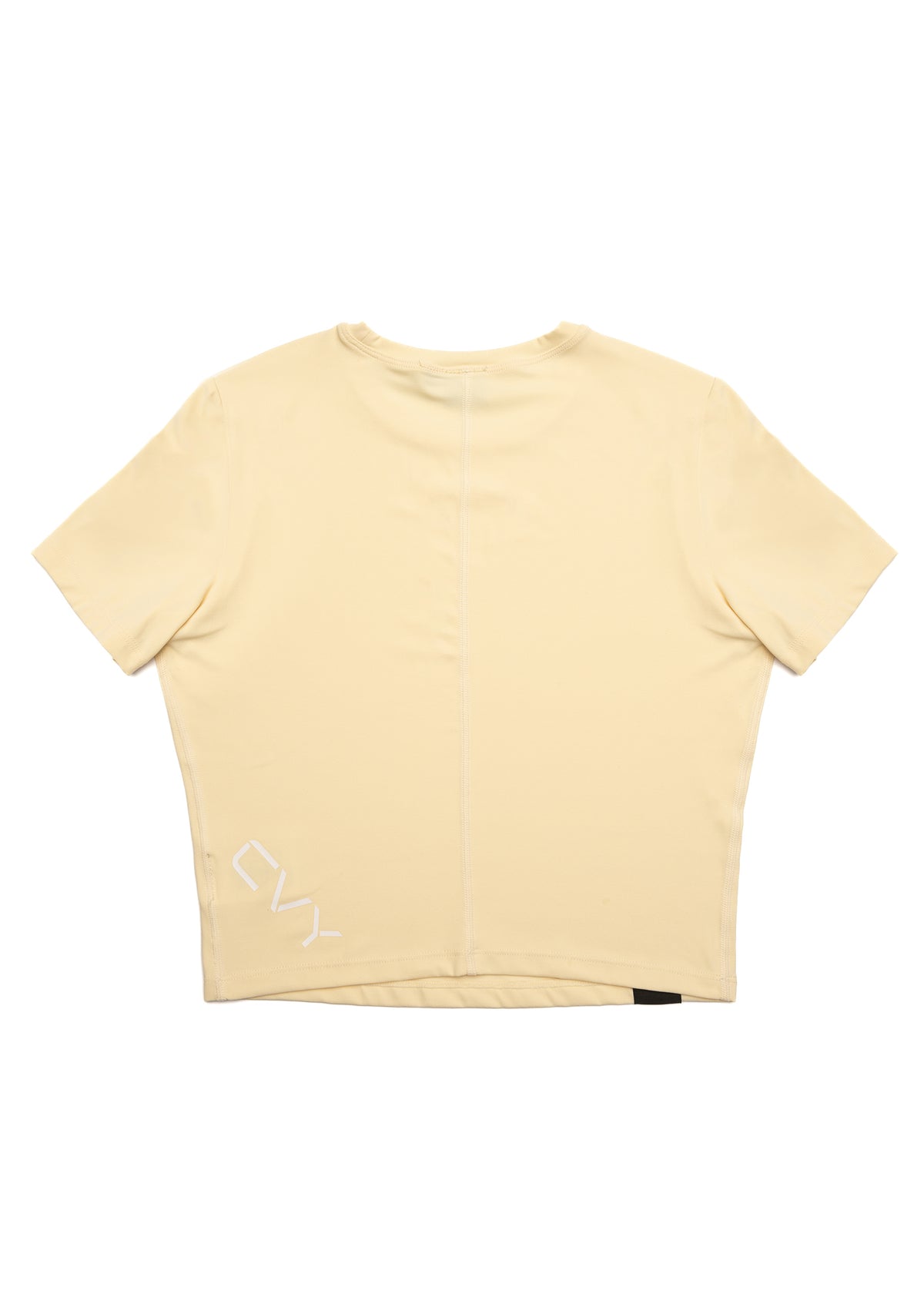 CRKSOLY. Women Yellow Silk Training Top, product photo 6