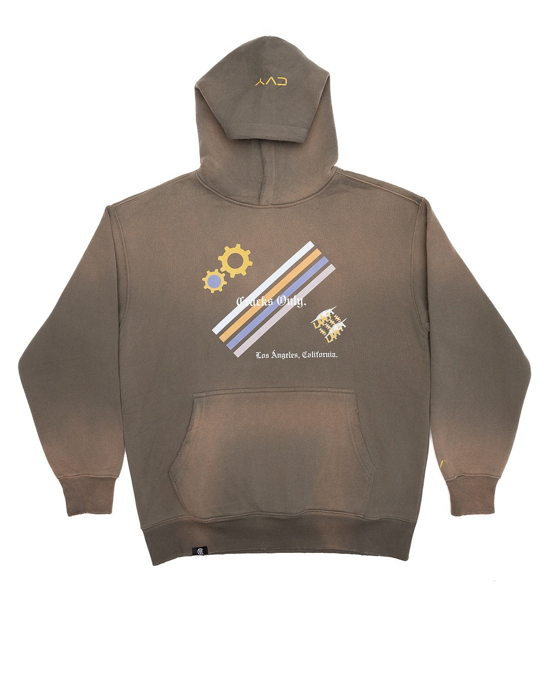 CRKSOLY. Women LA Industrial Hoodie, product photo 7