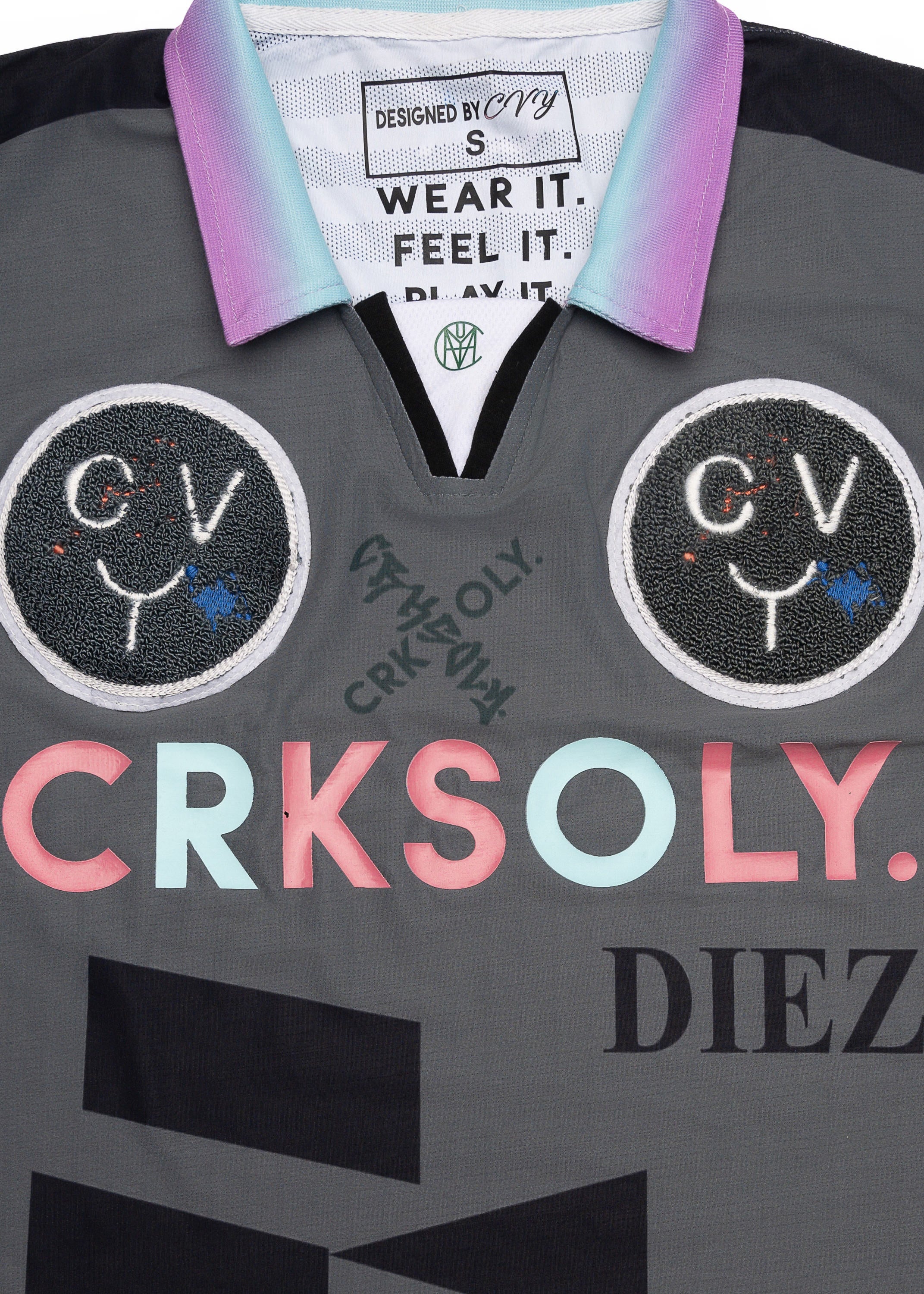 CRKSOLY. Men Diez-Smile Jersey, product photo 3