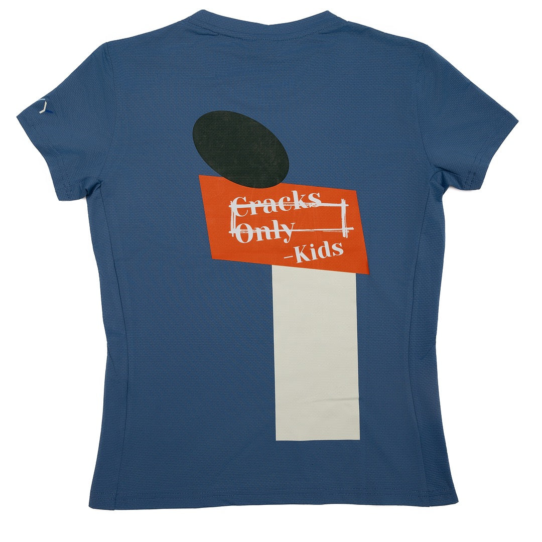 CRKSOLY. Women 'Cracks Only, Kids' Training Tee, product photo 3