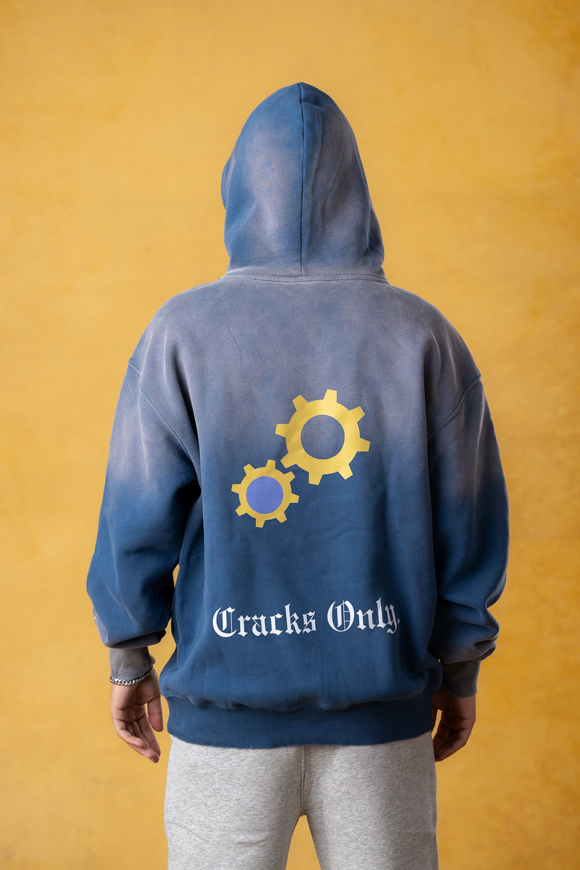 CRKSOLY. Men LA Industrial Hoodie, product photo 12