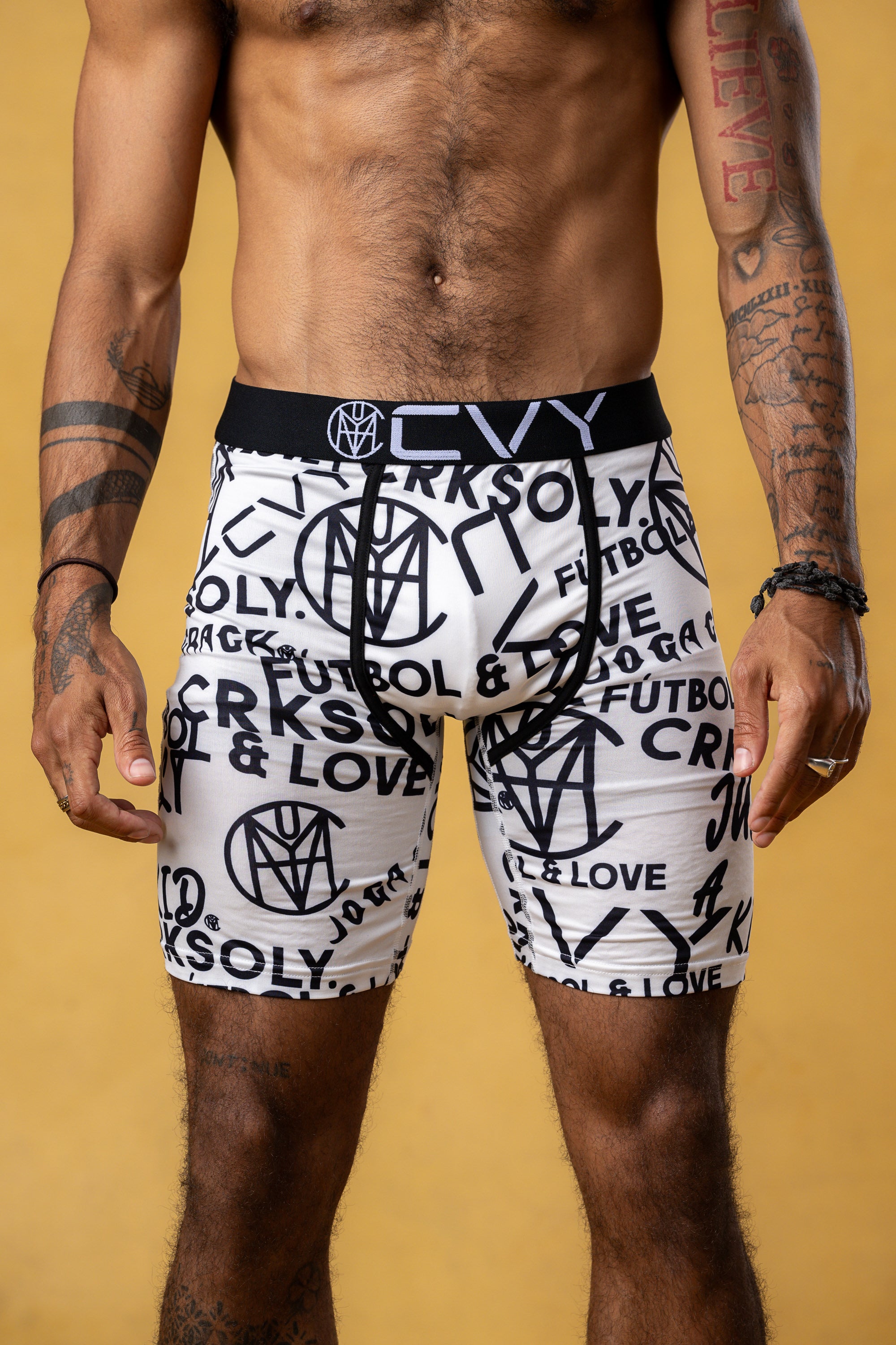 CRKSOLY. Men 5' Monogram Boxer Briefs (2-pack), product photo 1