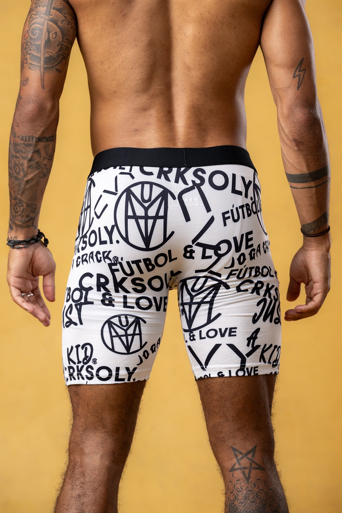 CRKSOLY. Men 5' Monogram Boxer Briefs (2-pack), product photo 6
