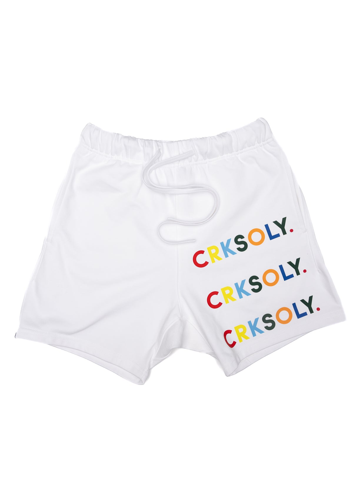 CRKSOLY. Women Colors Sweat Shorts, product photo 2
