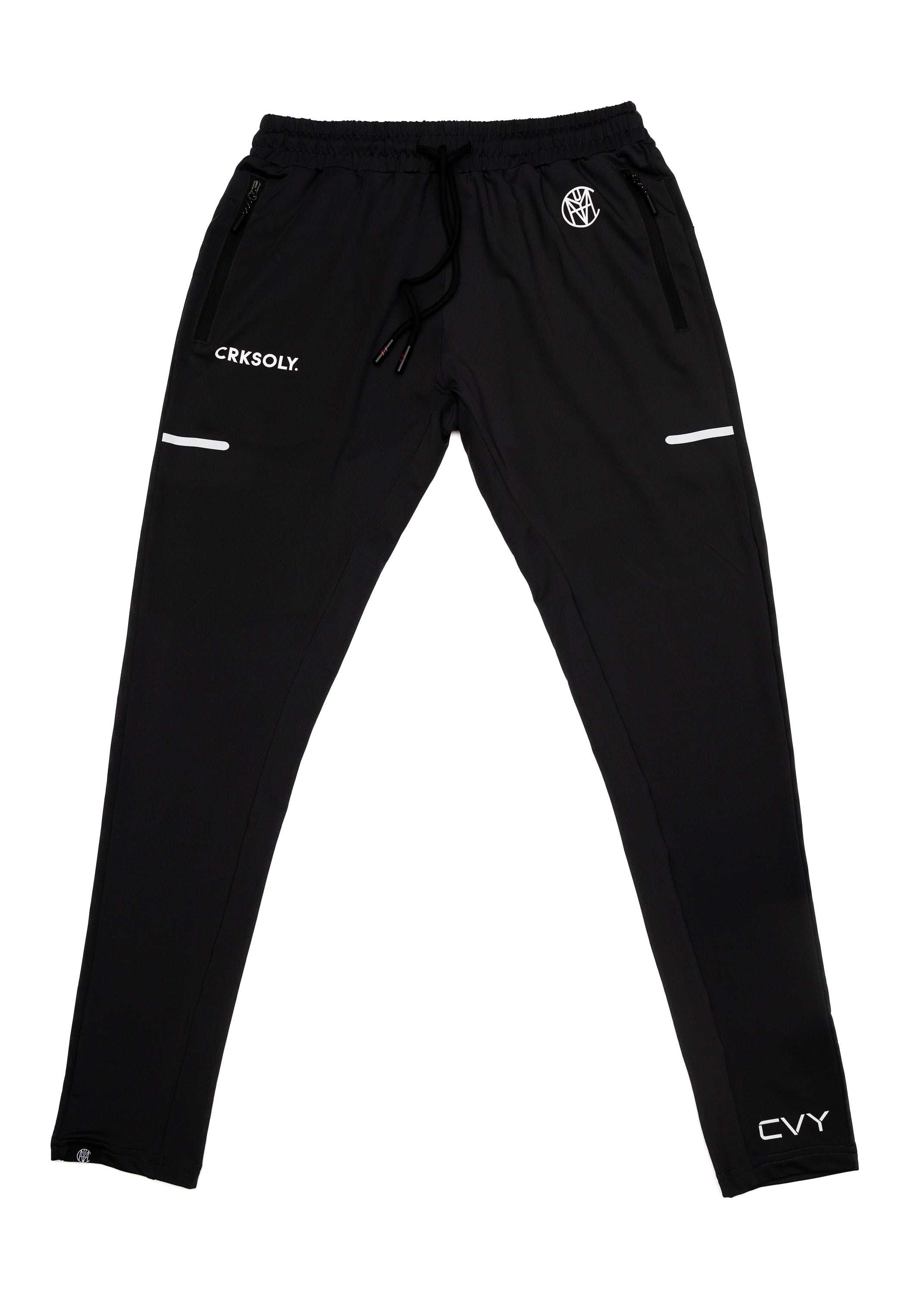 CRKSOLY. Men Dark Gray Training Pants, product photo 2