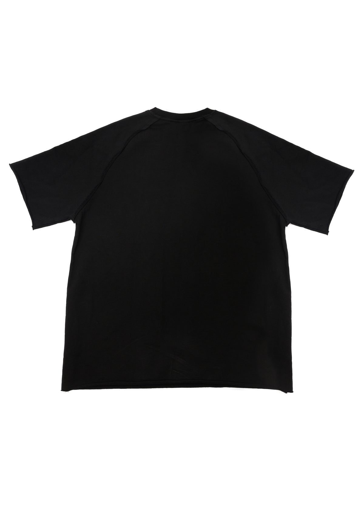 CVYLA Men Black Oversize Tee, product photo 3