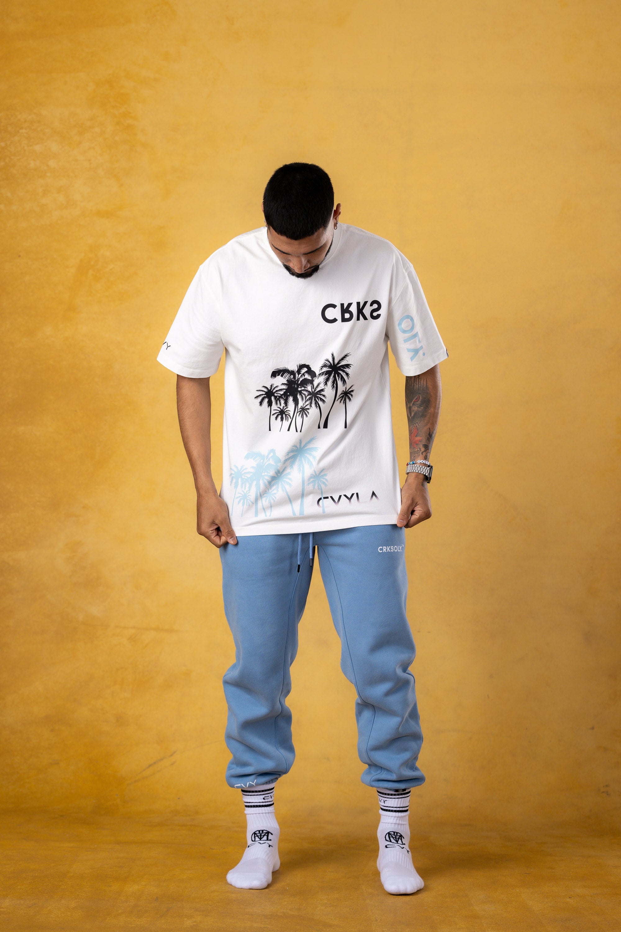 CRKSOLY. Men Miami Oversize Cotton Tee, product photo 8