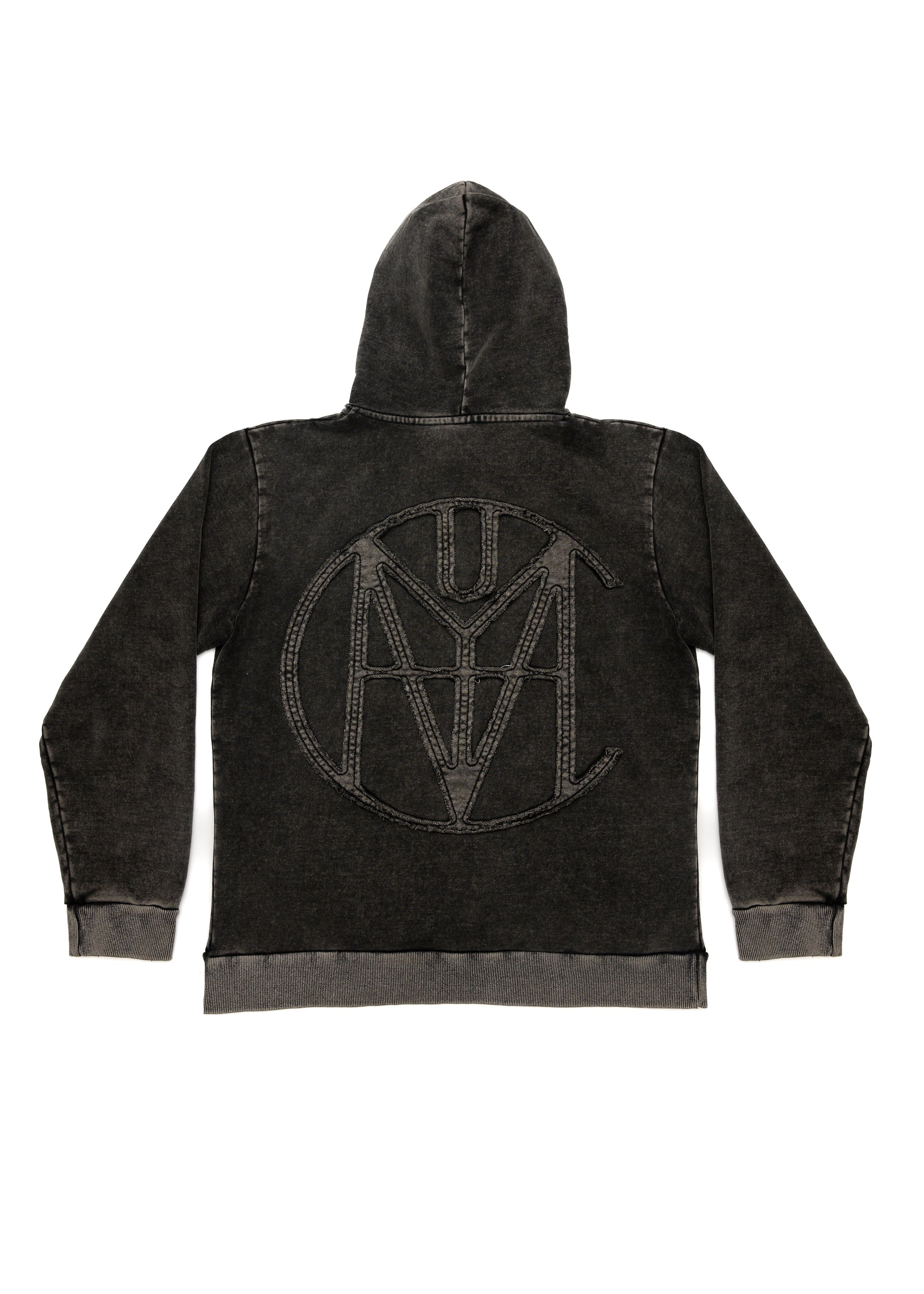 CRKSOLY. Men X Faded Wash Hoodie, product photo 6