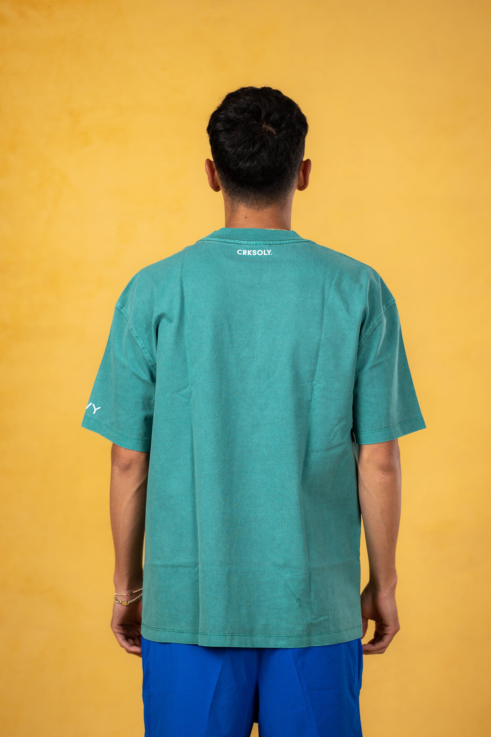 Just A Kid Green Tee, product photo 6