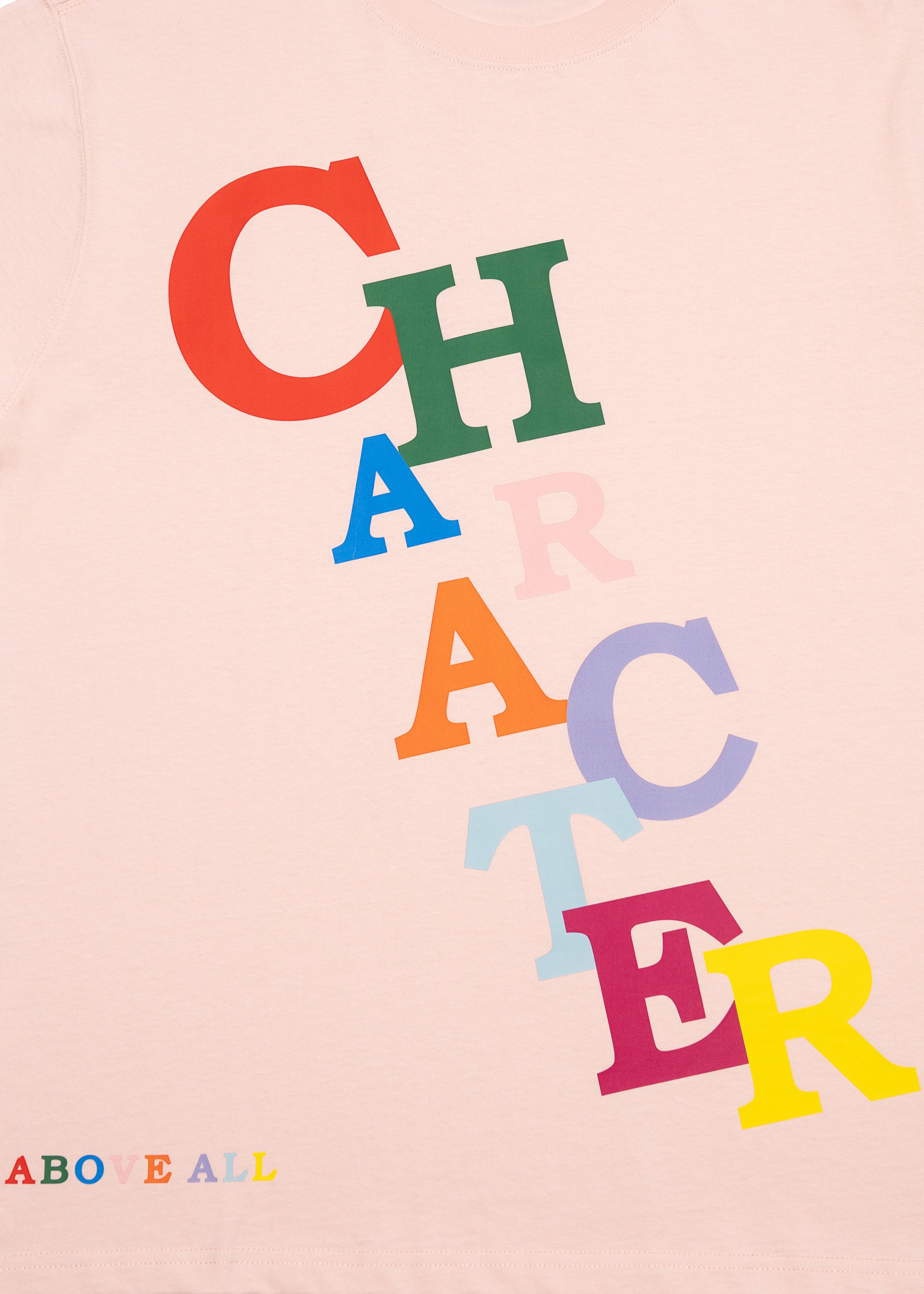 Men Character Streetwear Style Pink T-Shirt, product photo 4