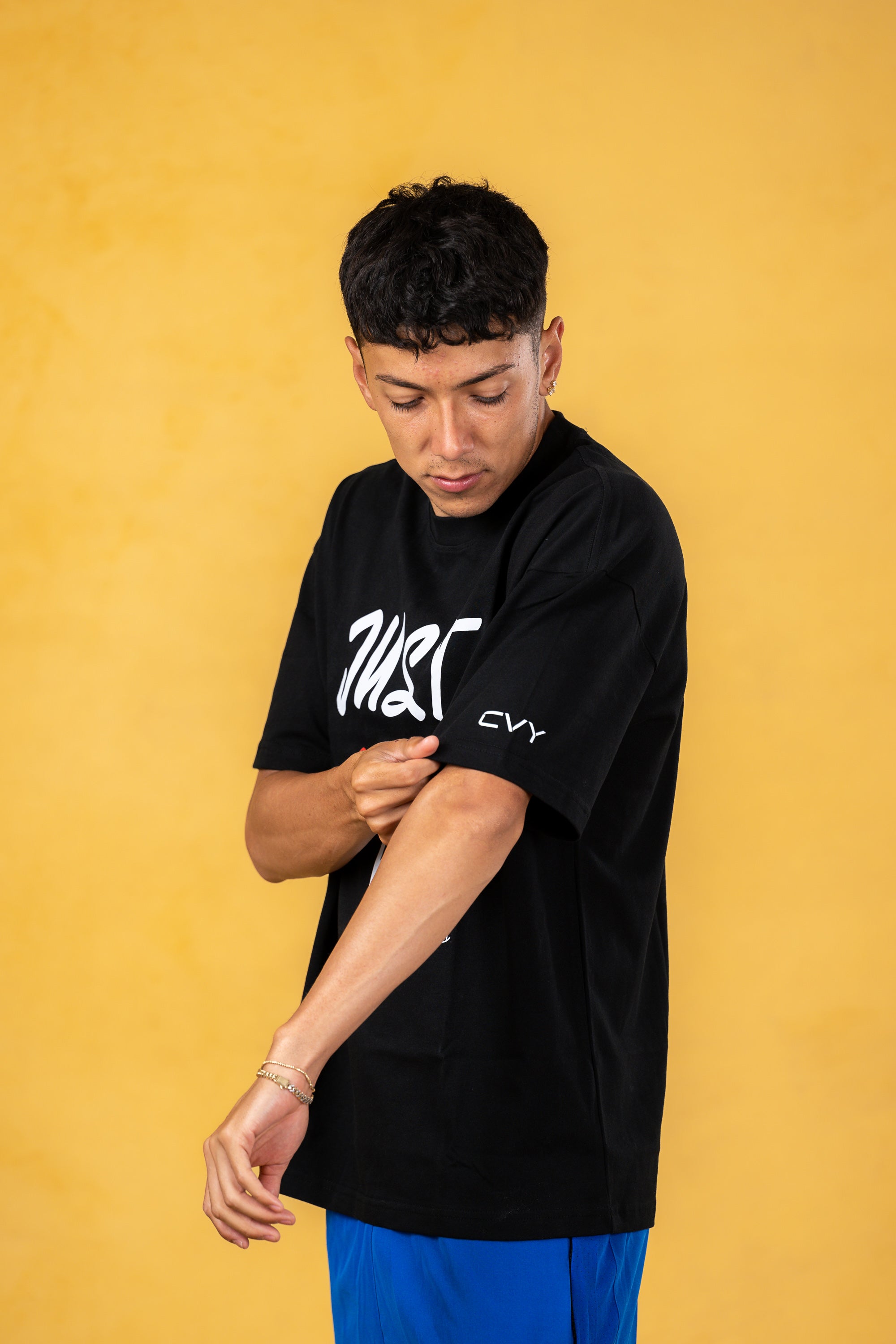 Just a Kid Black T-Shirt, product photo 5