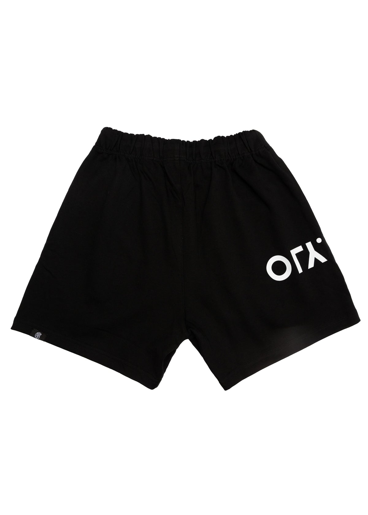 CRKSOLY. Black Cotton Sweat Shorts, product photo 7