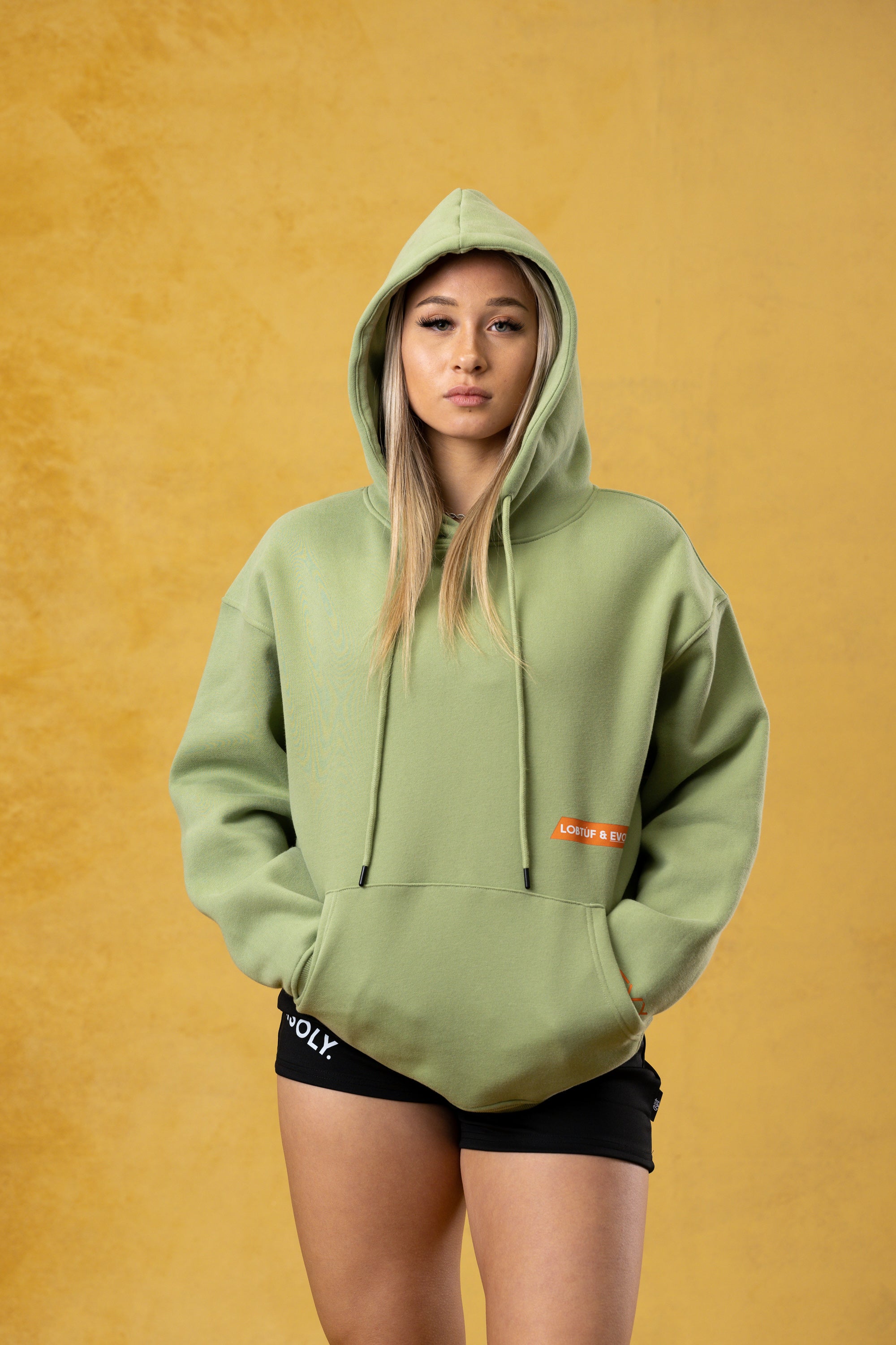 FBL. Women Matcha Sweatsuit Hoodie, product photo 1