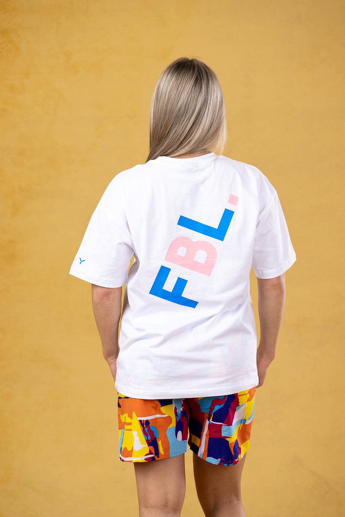 FBL. Women Sky White Tee, product photo 4