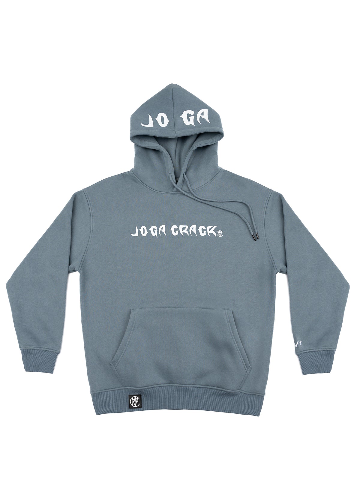 Joga Crack Men Blue Hoodie, product photo 2