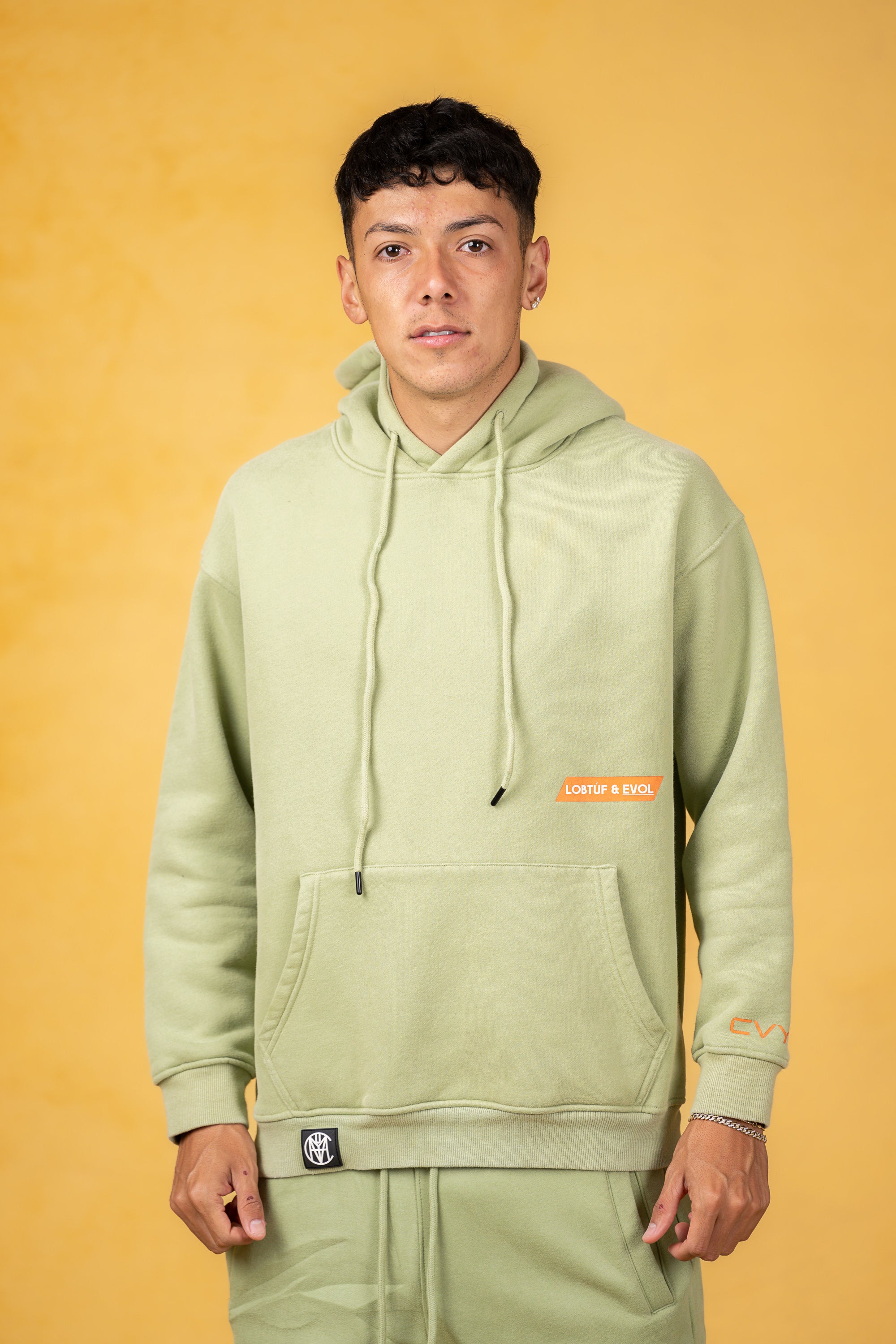 FBL. Men Matcha Sweatsuit Hoodie, product photo 1