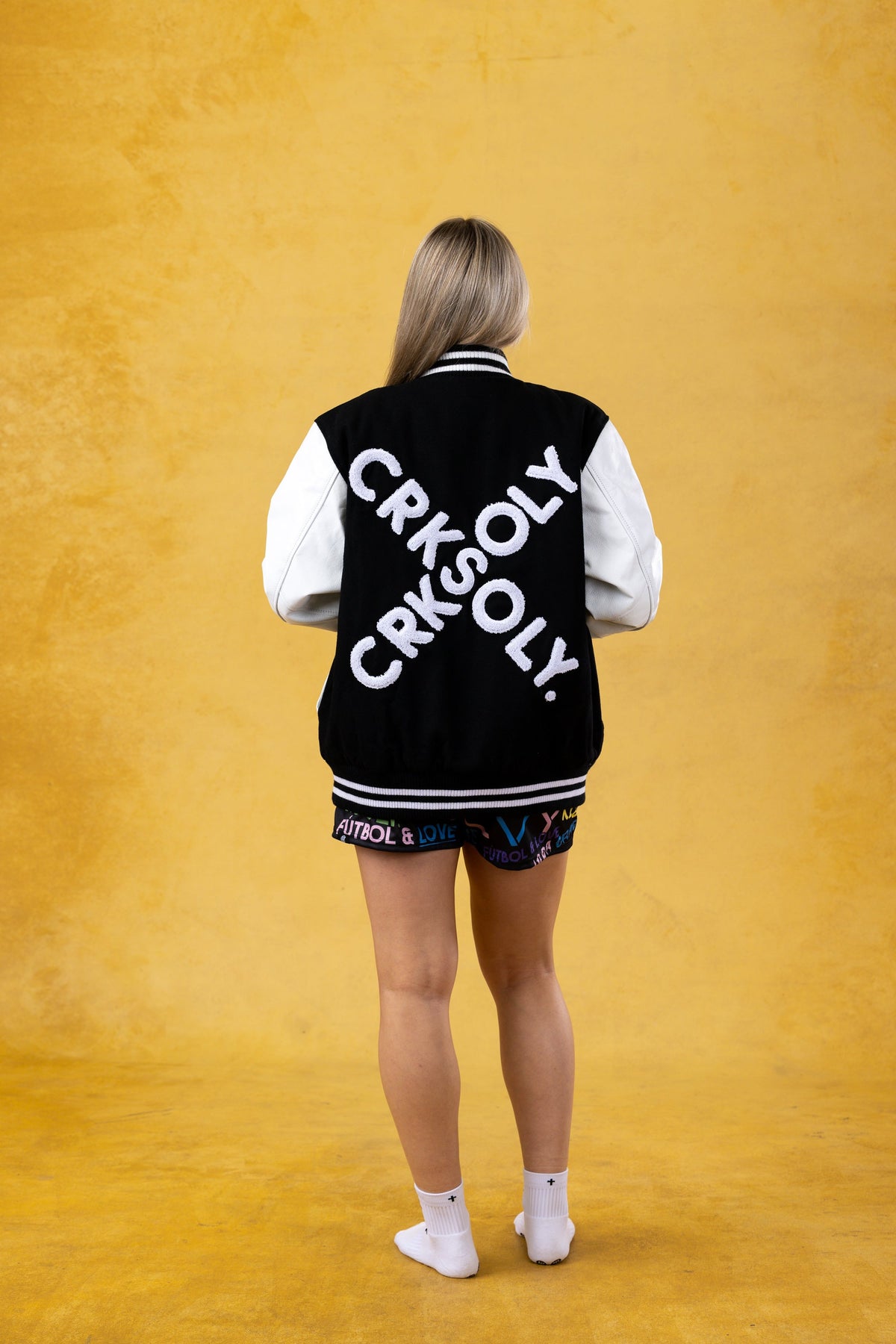 CRKSOLY. Women Varsity Jacket, product photo 8