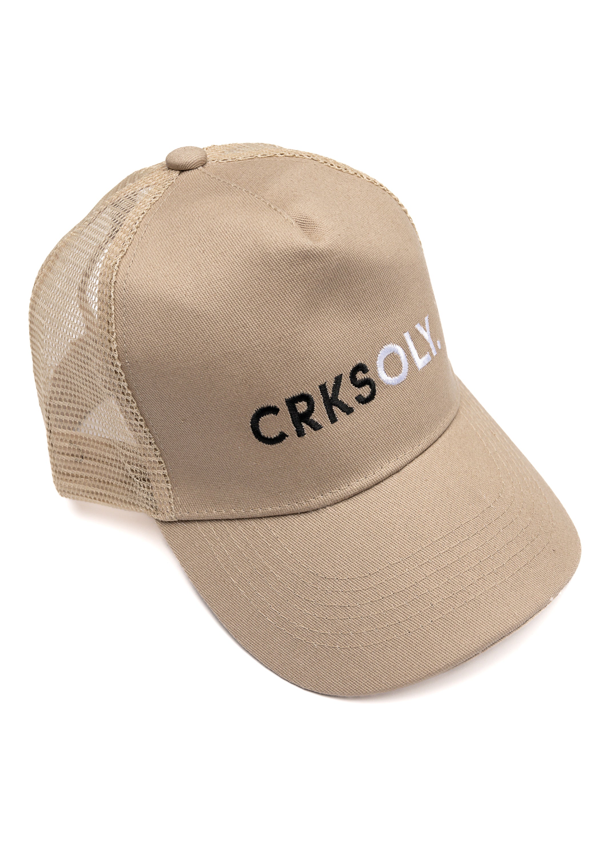 CRKSOLY. Tan SnapBack Hat, product photo 3