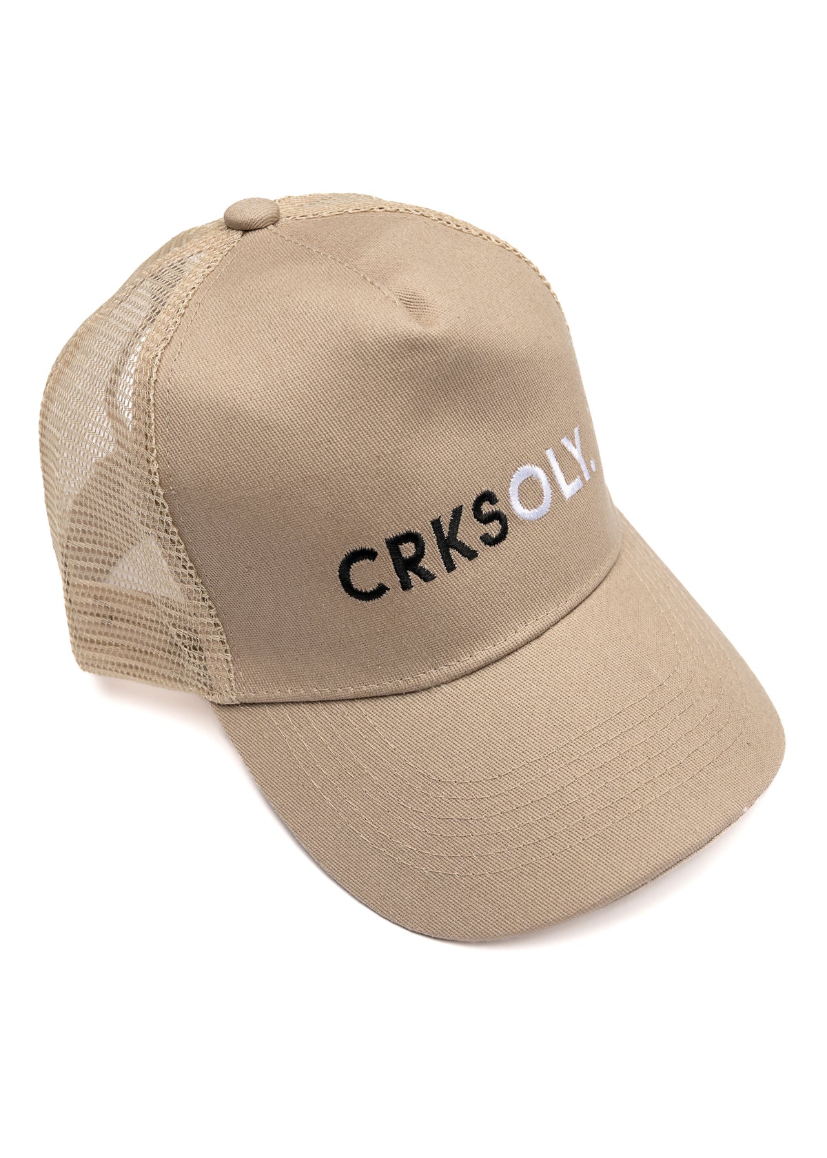 CRKSOLY. Tan SnapBack Hat, product photo 3