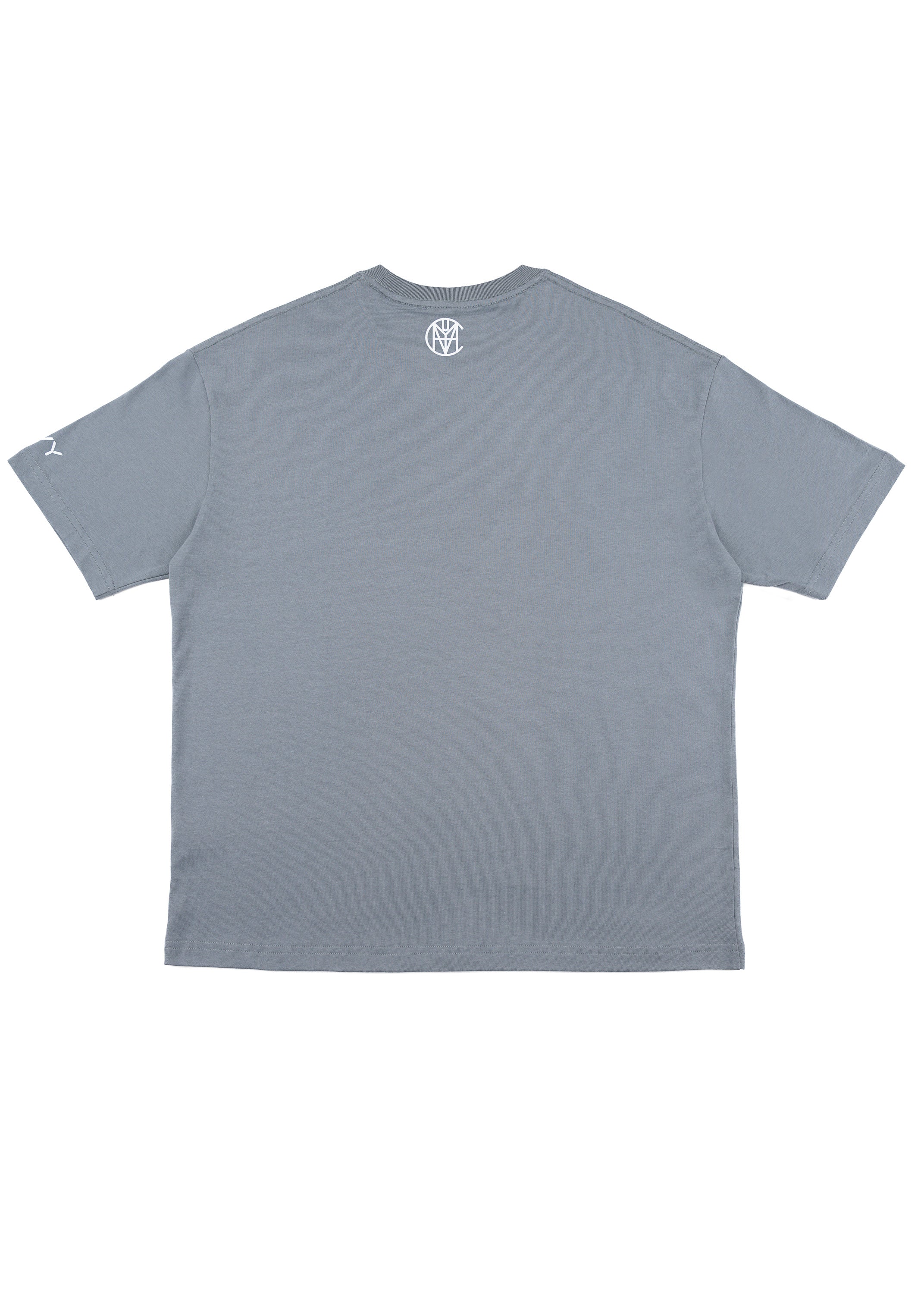 CRKSOLY. Men Blue Cotton Tee, product photo 6