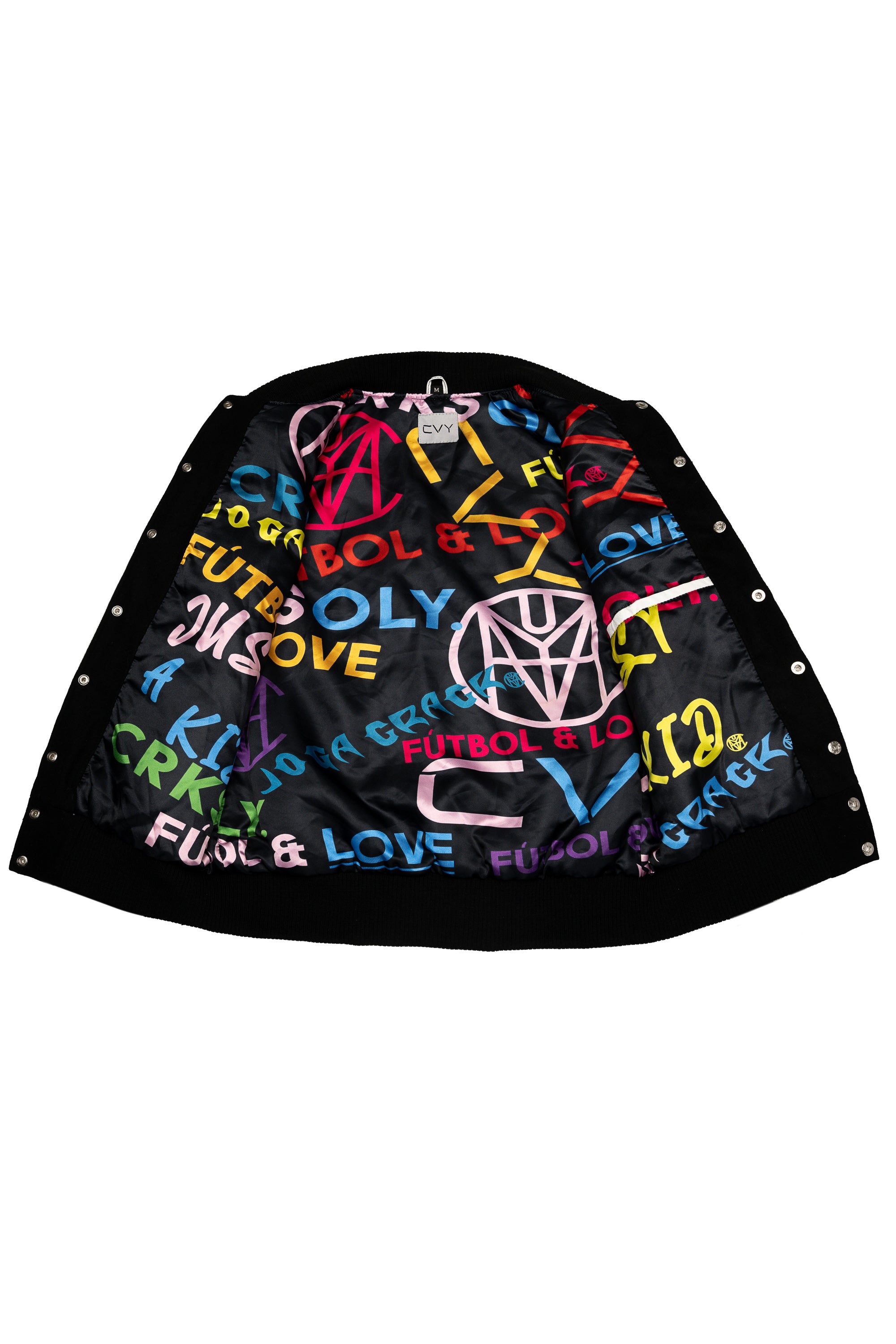 CRKSOLY. Women Varsity Jacket, product photo 3
