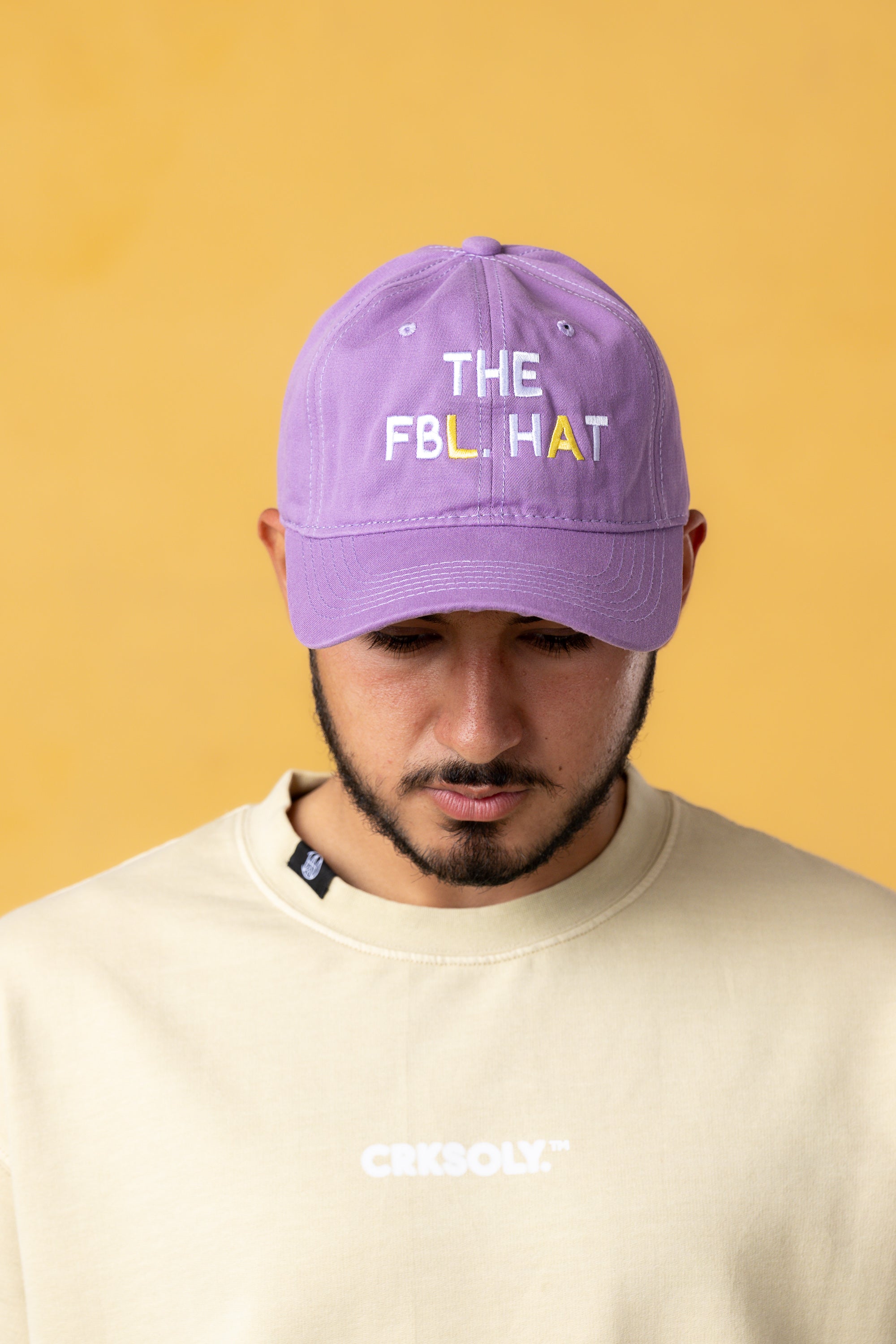 FBL. Purple LA Dad Hat, product photo 3