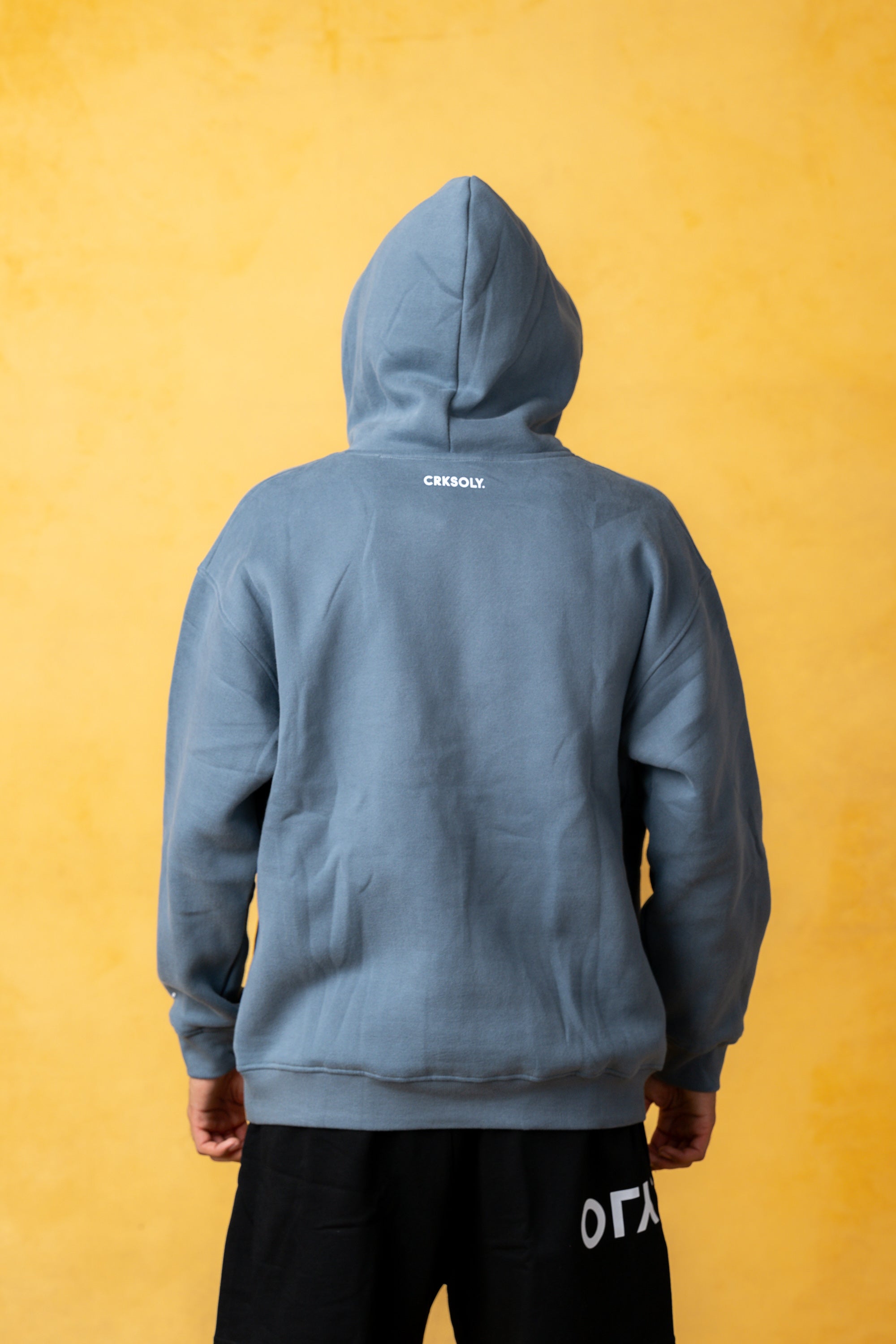 Joga Crack Men Blue Hoodie, product photo 7