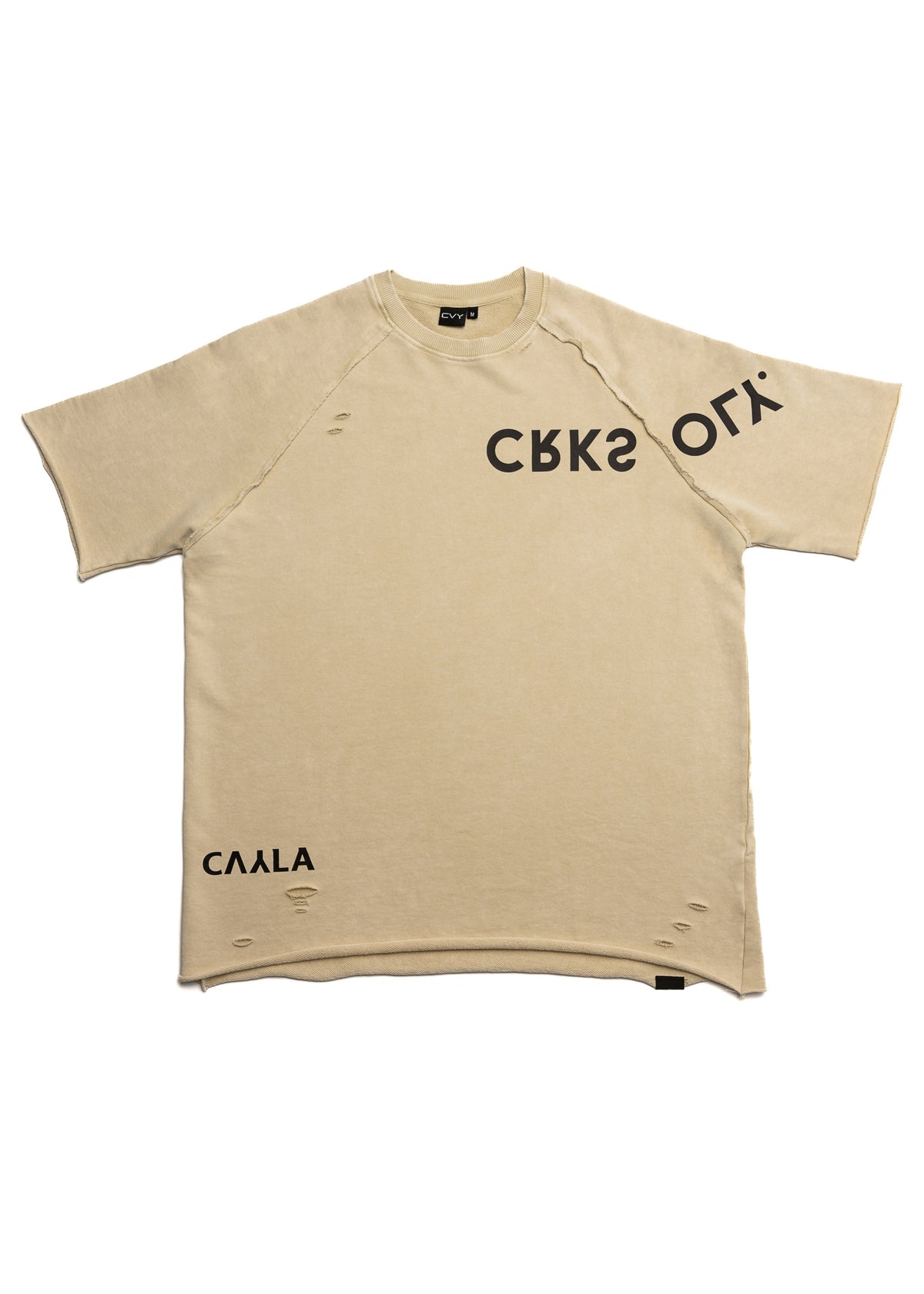 CVYLA Men x CRKSOLY. Oversize Tee, product photo 2