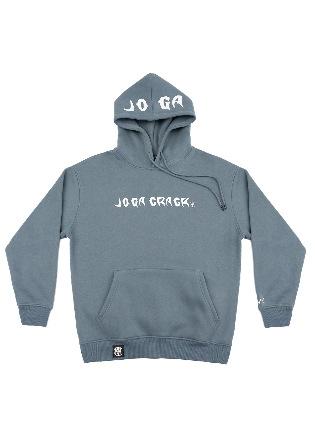 Joga Crack Women Blue Hoodie, product photo 2