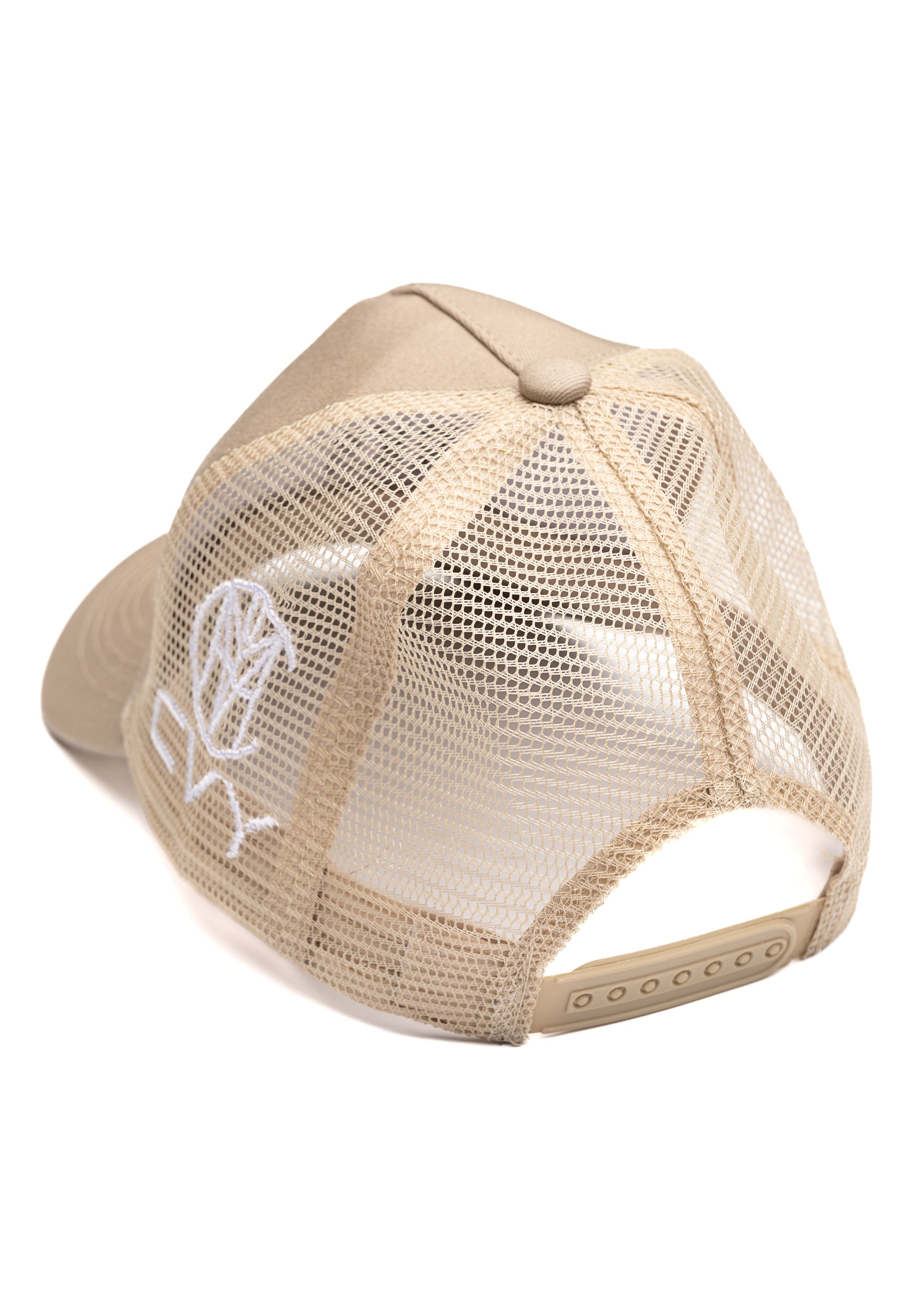 CRKSOLY. Tan SnapBack Hat, product photo 6