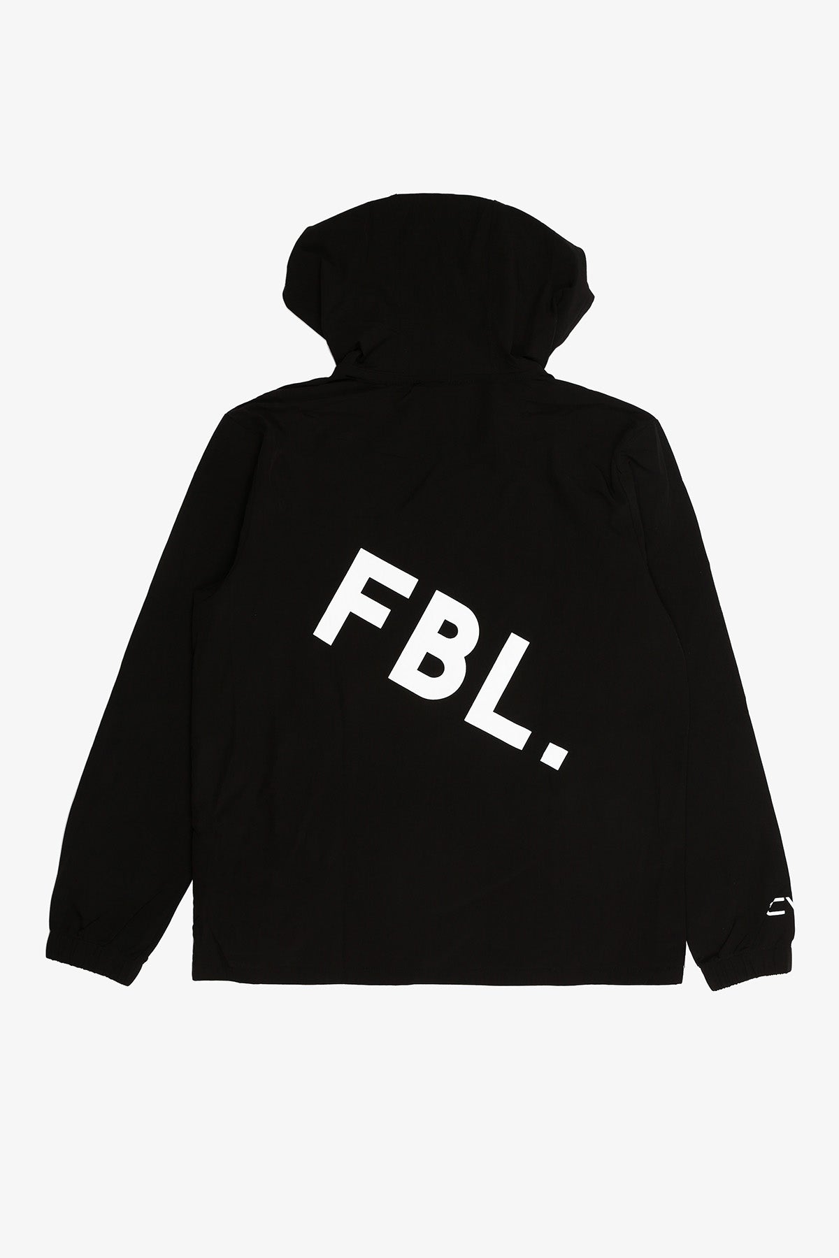FBL. Men Black Windbreaker Jacket, product photo 3