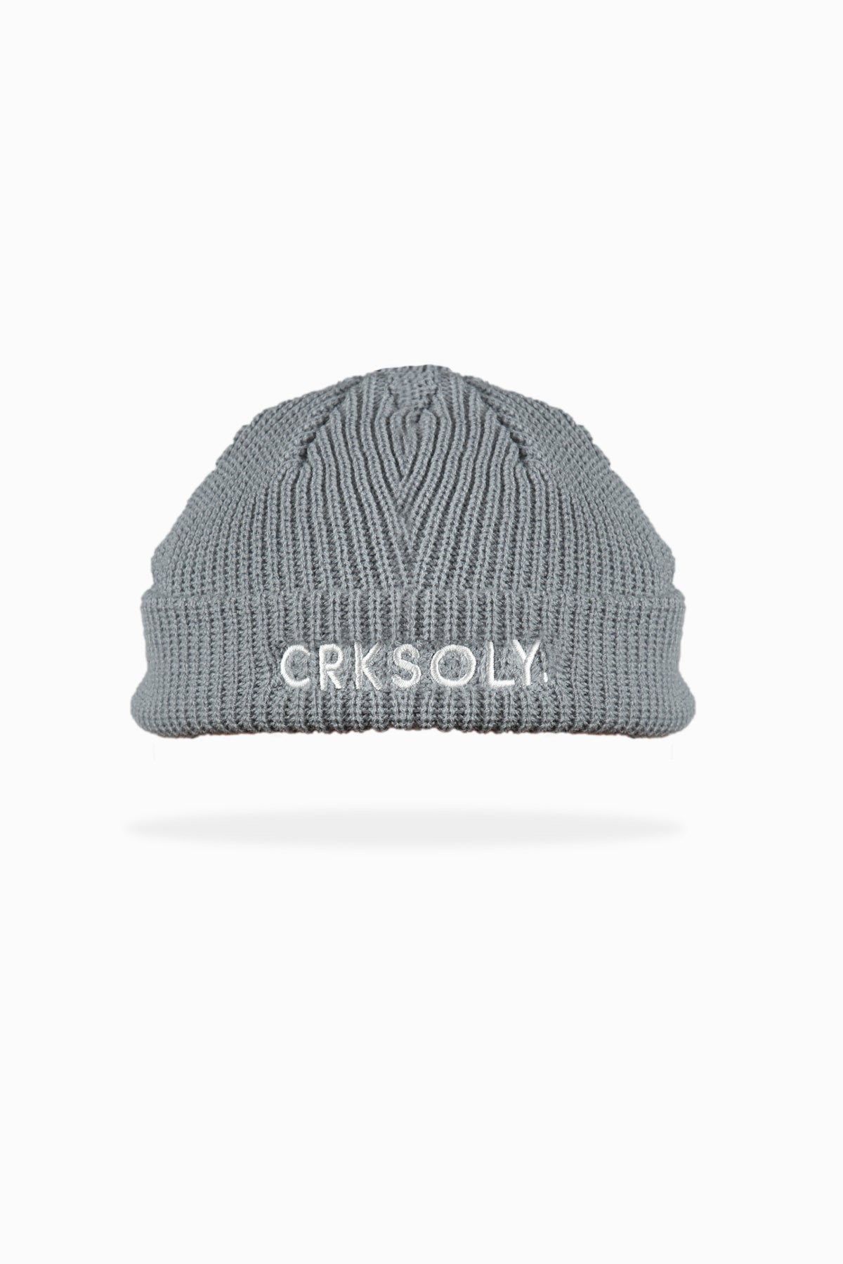 CRKSOLY. Gray Training Beanie, product photo 2