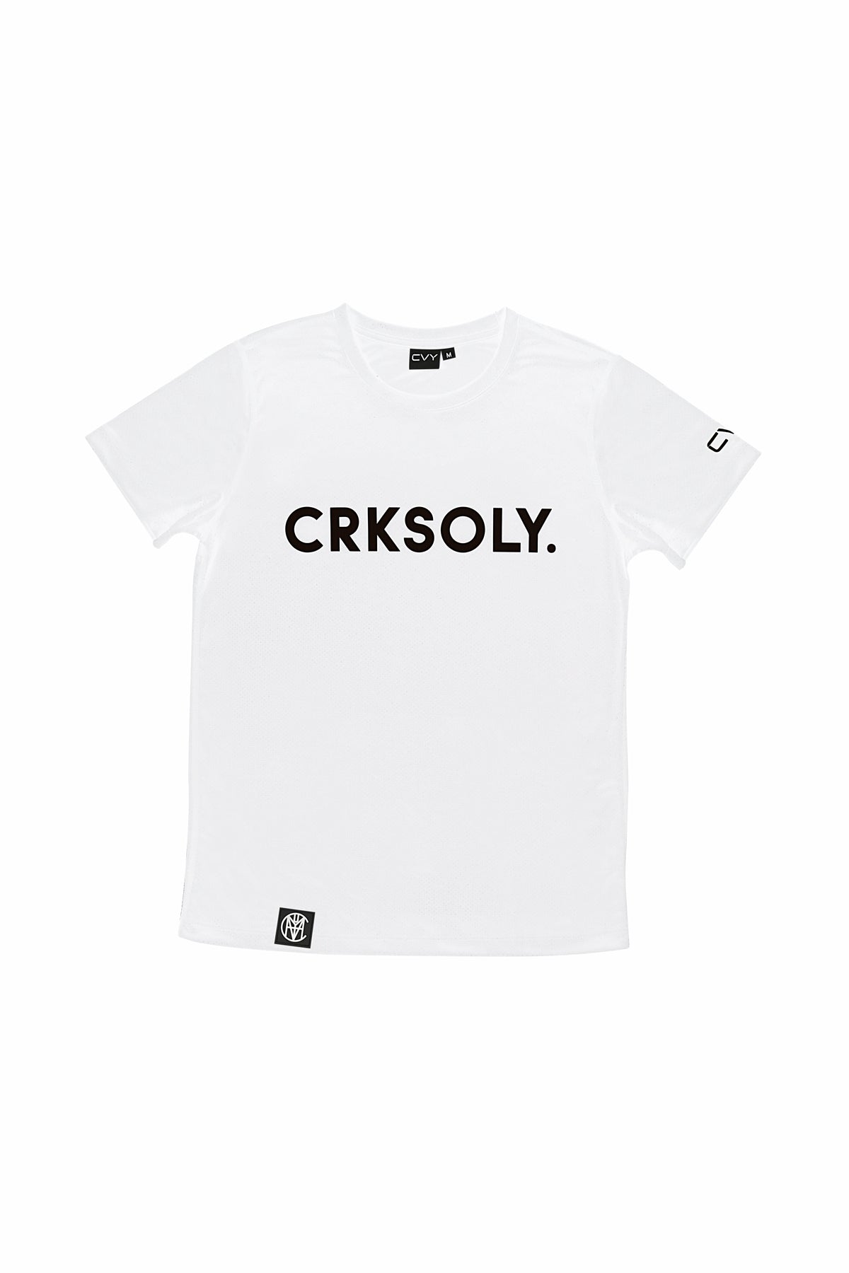 CRKSOLY. White Training Top Youth, product photo 2