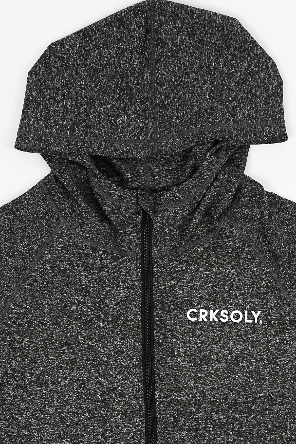 CRKSOLY. Men Dark Gray Full-Zip Jacket, product photo 5