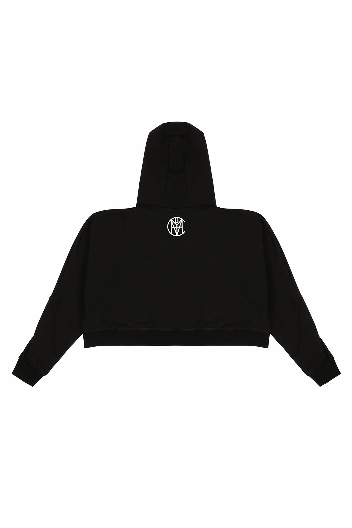 CVYLA Women Black Drop Shoulder Crop Pullover, product photo 6