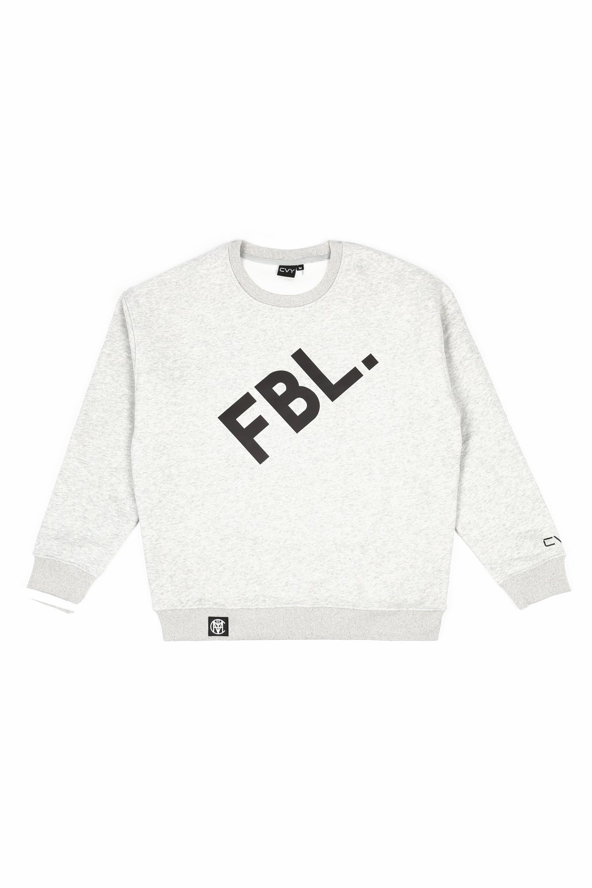FBL. Youth Heather Grey Crewneck, product photo 2
