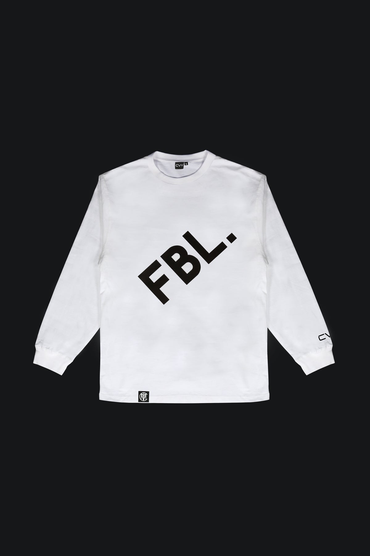 FBL. Men White Long Sleeve Shirt, product photo 2
