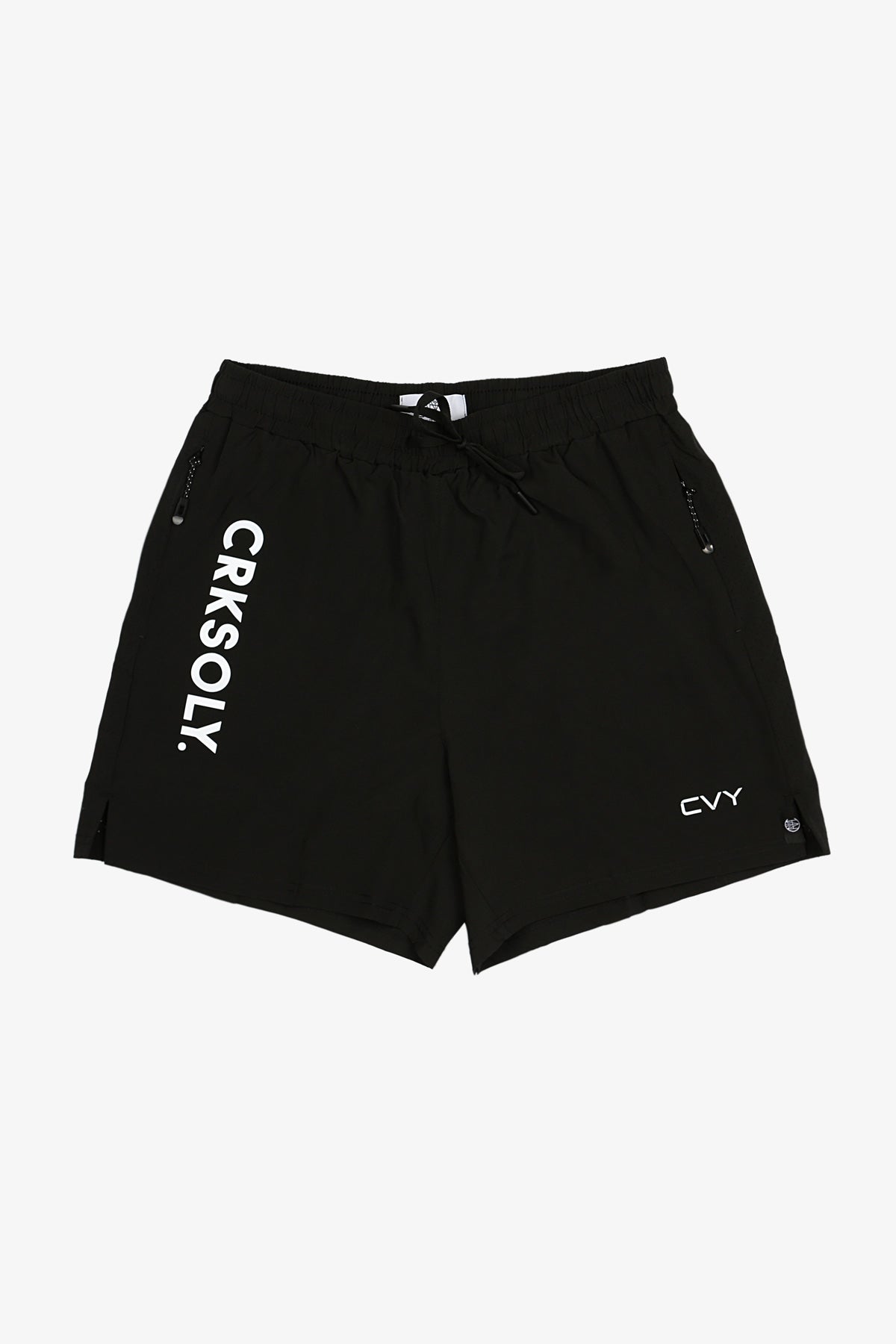 CRKSOLY Black Shorts - CVY