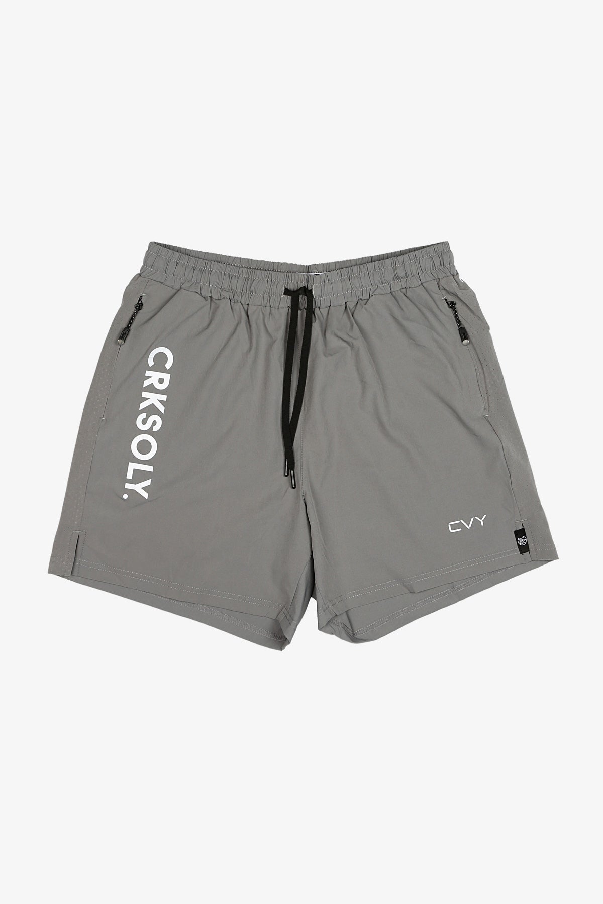 CRKSOLY Youth Grey Shorts - CVY