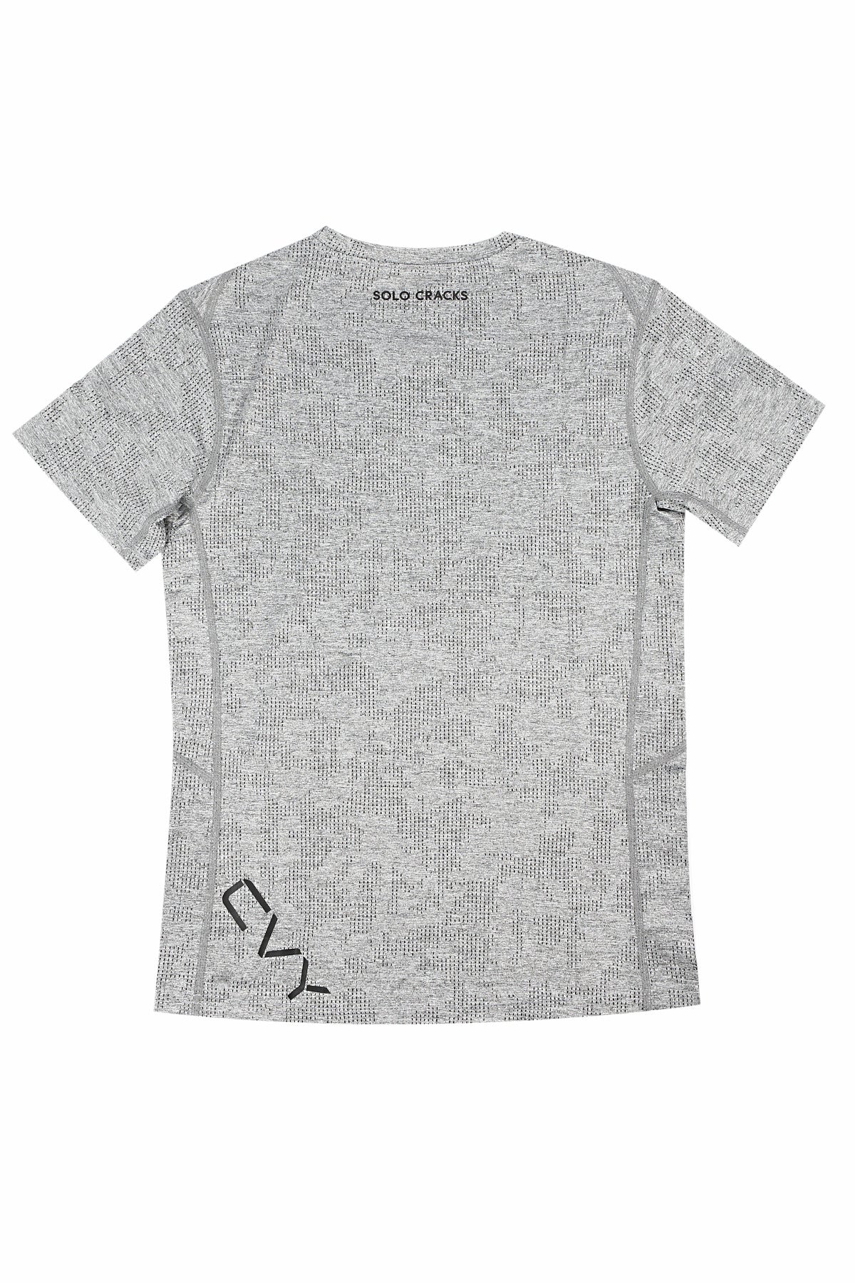 CRKSOLY. Youth Solo Cracks Camo Pattern Tee, product photo 6