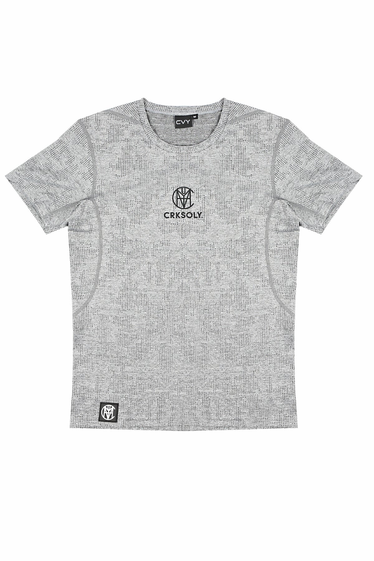 CRKSOLY. Youth Solo Cracks Camo Pattern Tee, product photo 2