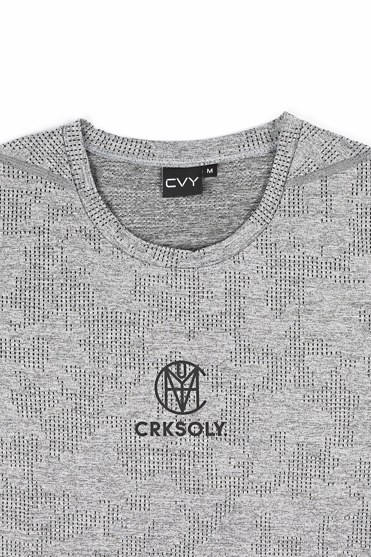 CRKSOLY. Youth Solo Cracks Camo Pattern Tee, product photo 3
