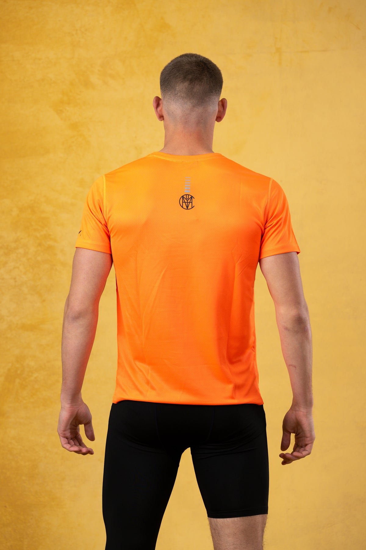 CRKSOLY. Men Orange Training Top, product photo 4
