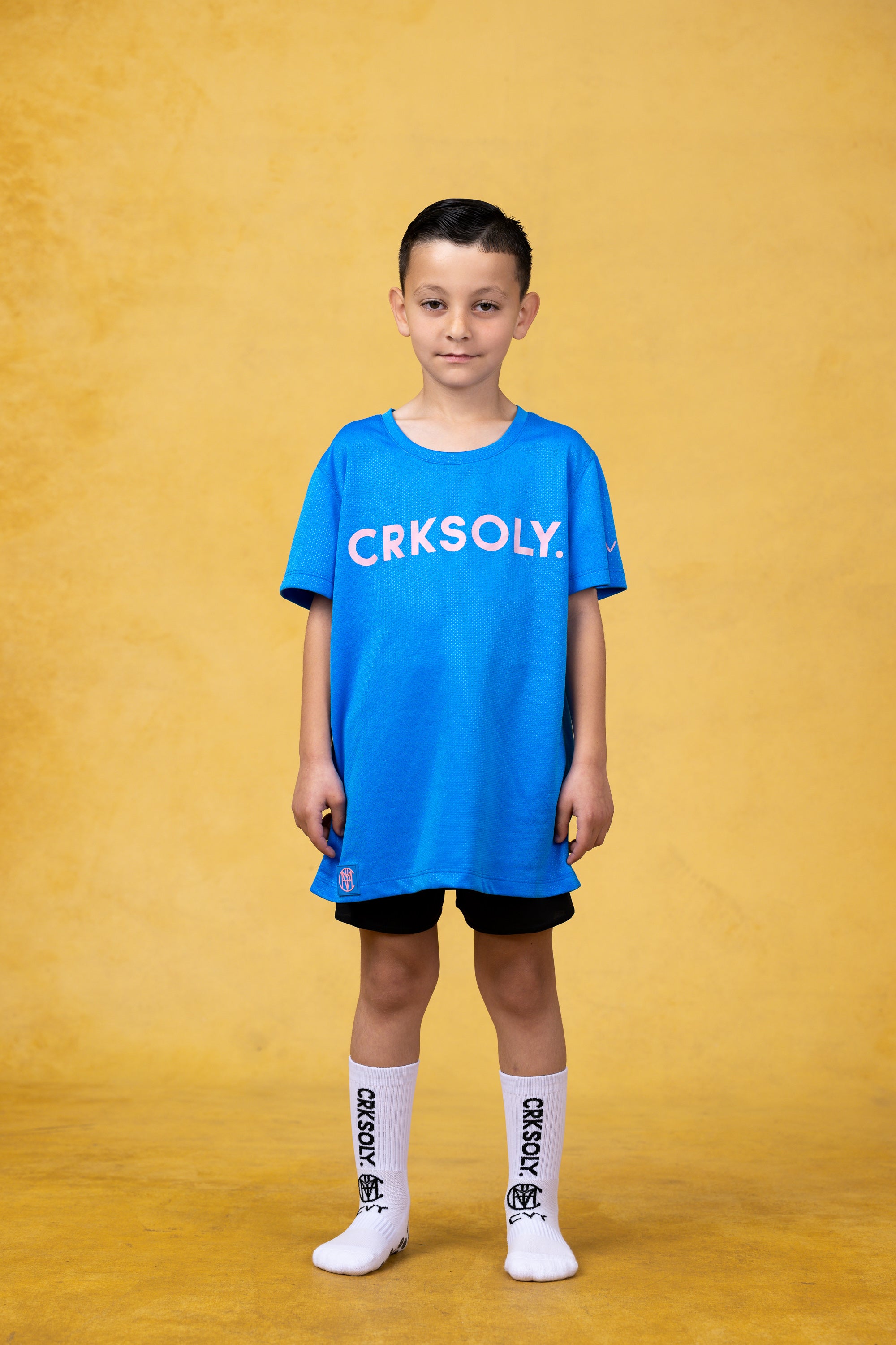 CRKSOLY. White Training Grip Socks, product photo 9