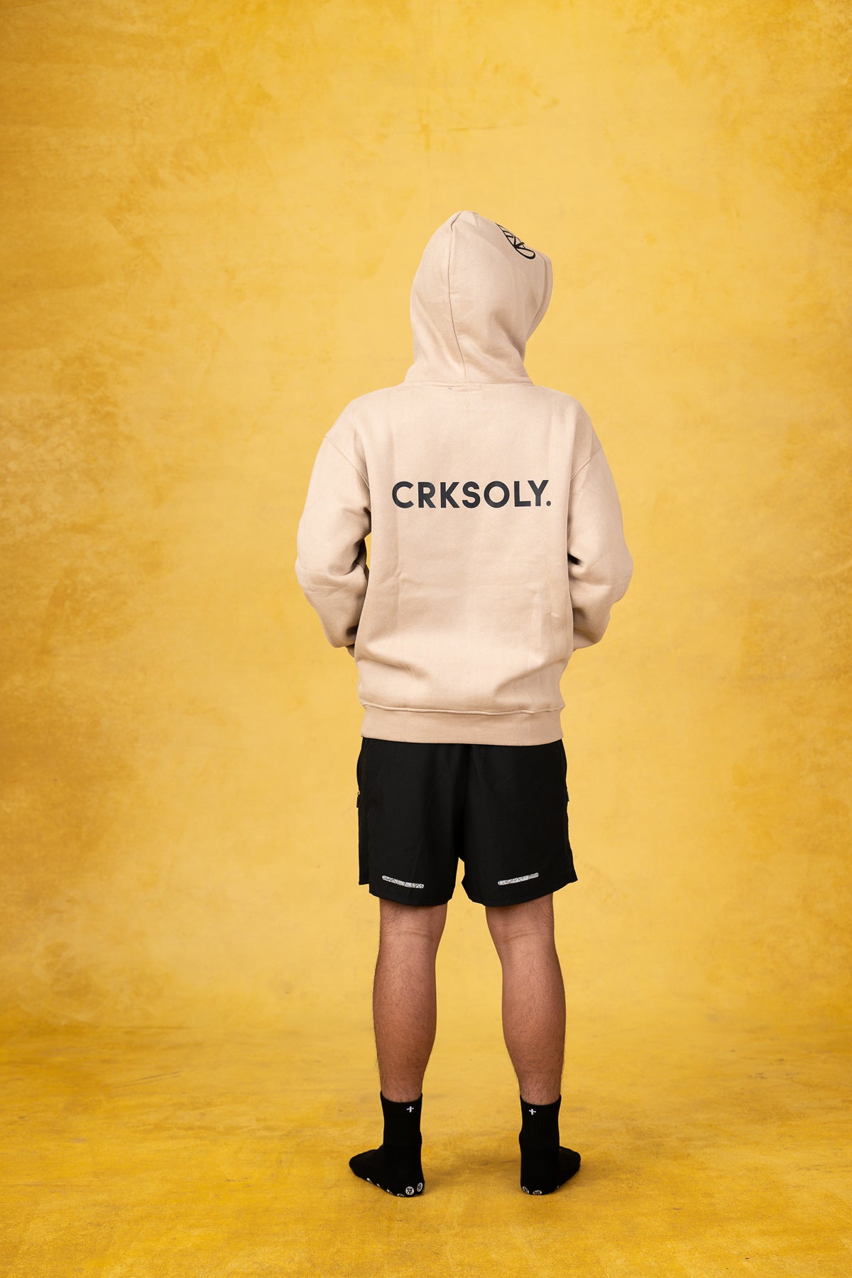 JUST A KID. Sand Youth Hoodie, product photo 7