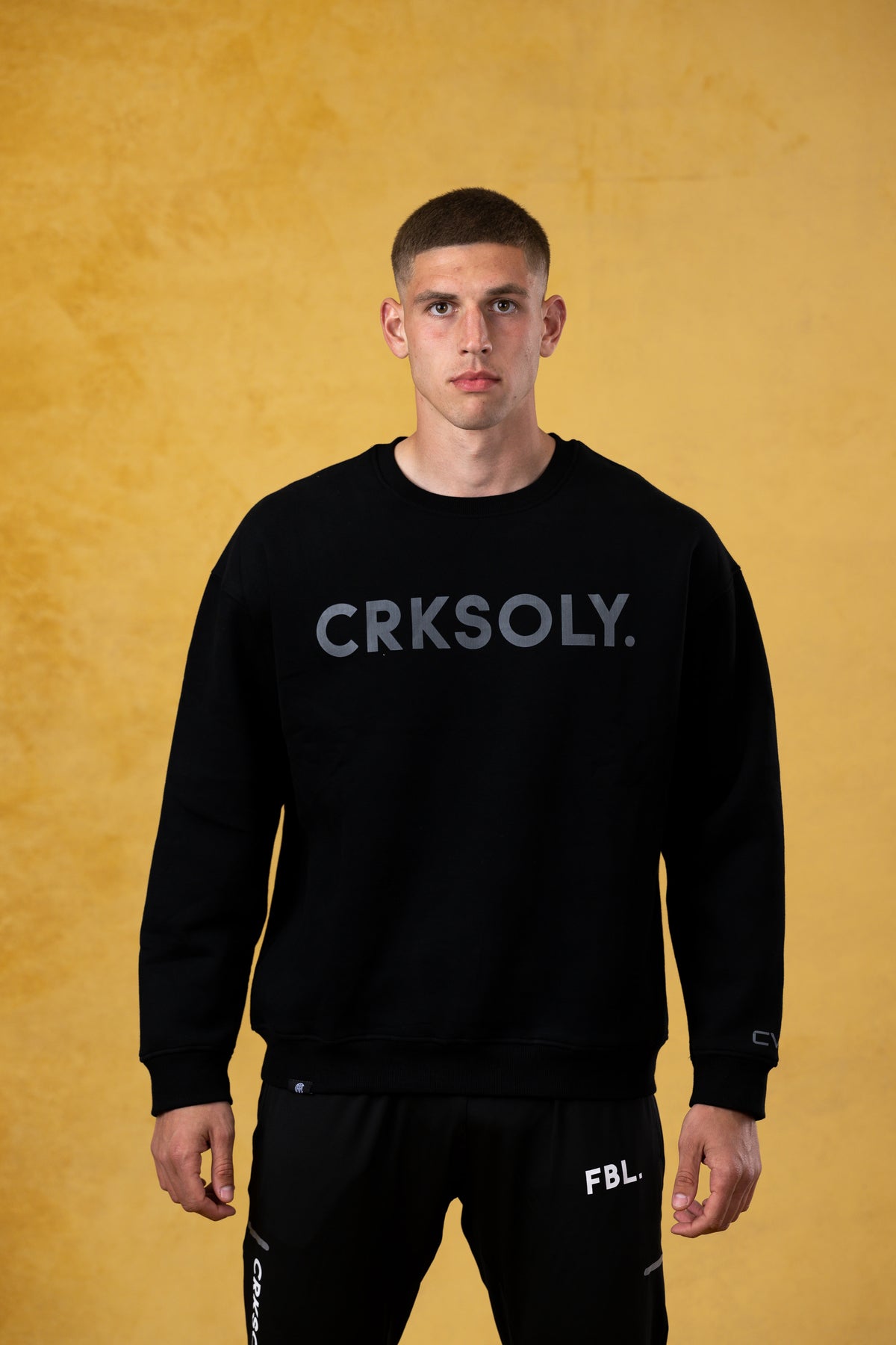 CRKSOLY. Men Knight Crewneck, product photo 1