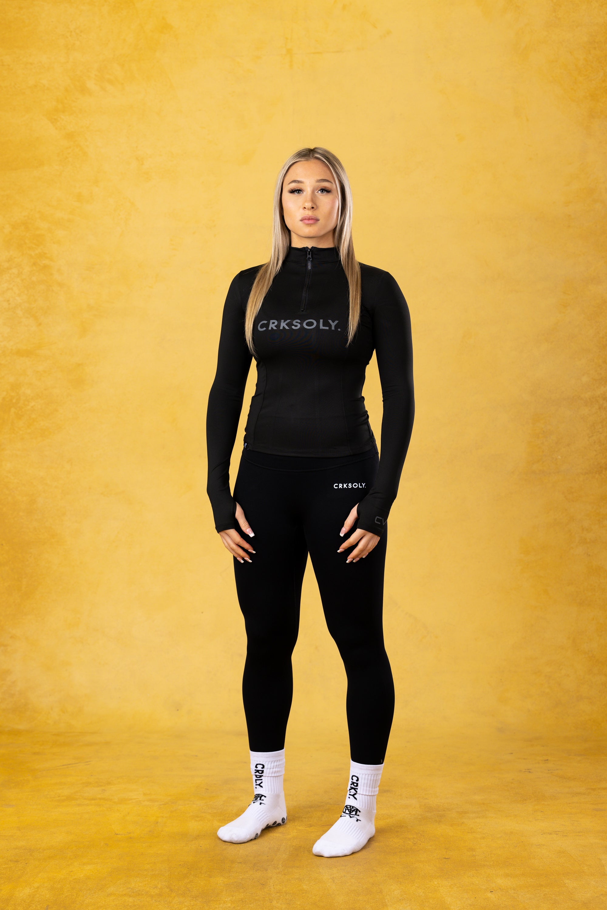 CRKSOLY. Women 1/4 Zip Pullover, product photo 3