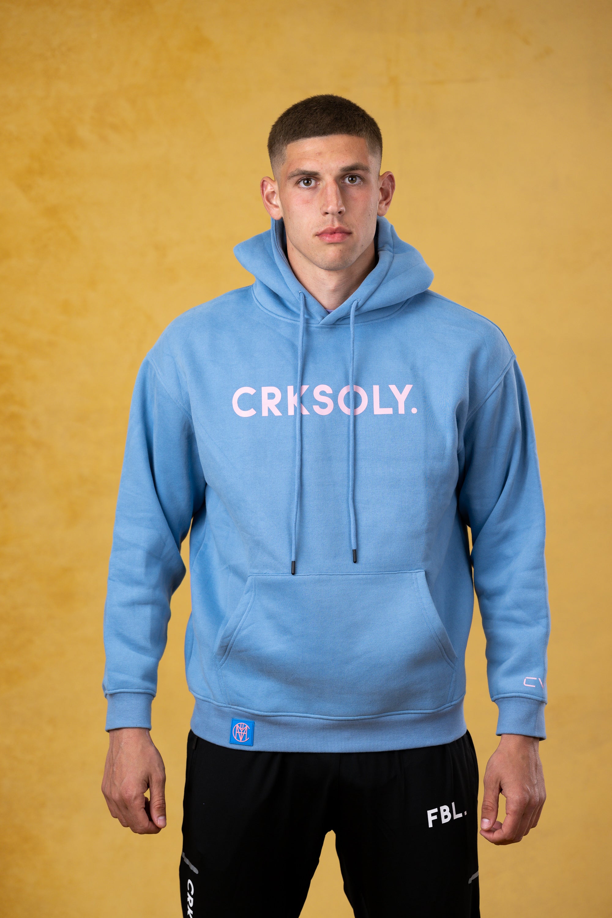 CRKSOLY. Men Sky Hoodie, product photo 1