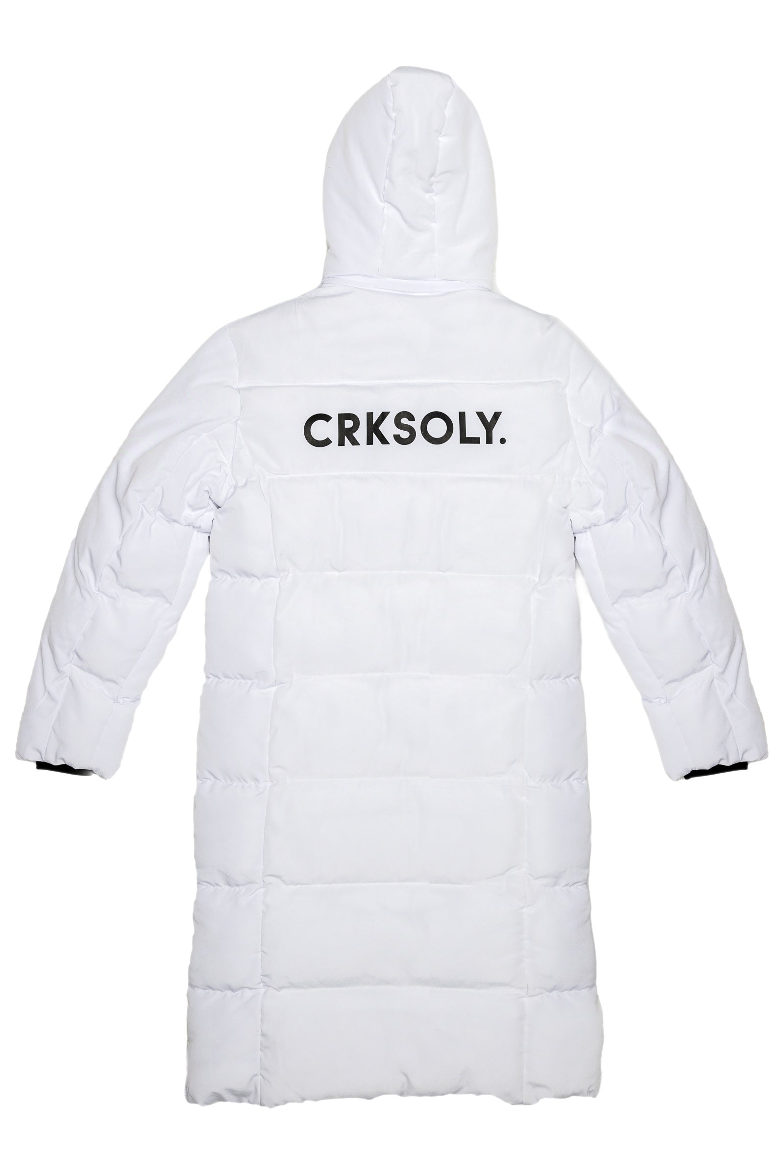 CRKSOLY. Men White Ice Parka, product photo 8