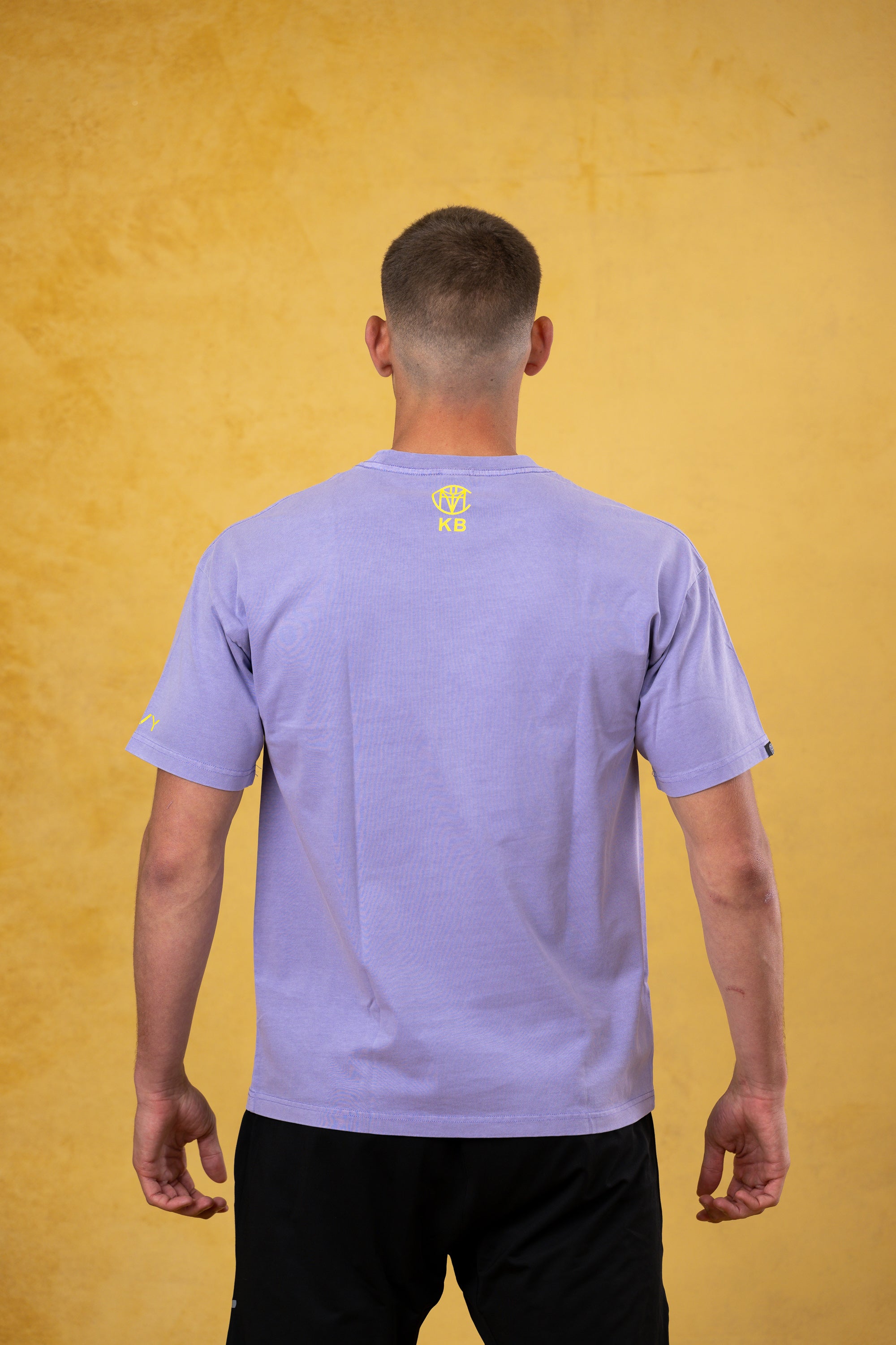 CRKSOLY. Men Light Purple Tee, product photo 7
